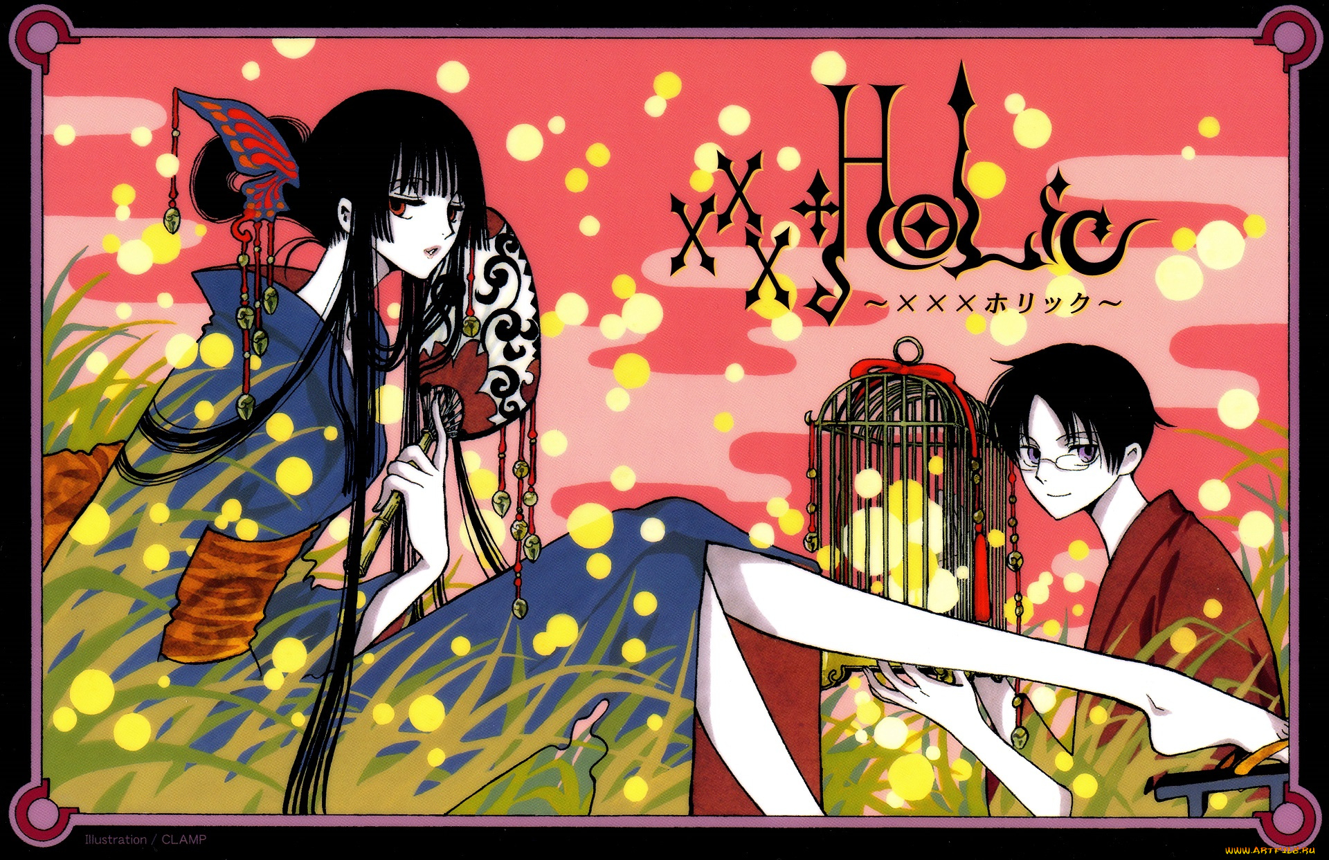 аниме, xxxholic, двое