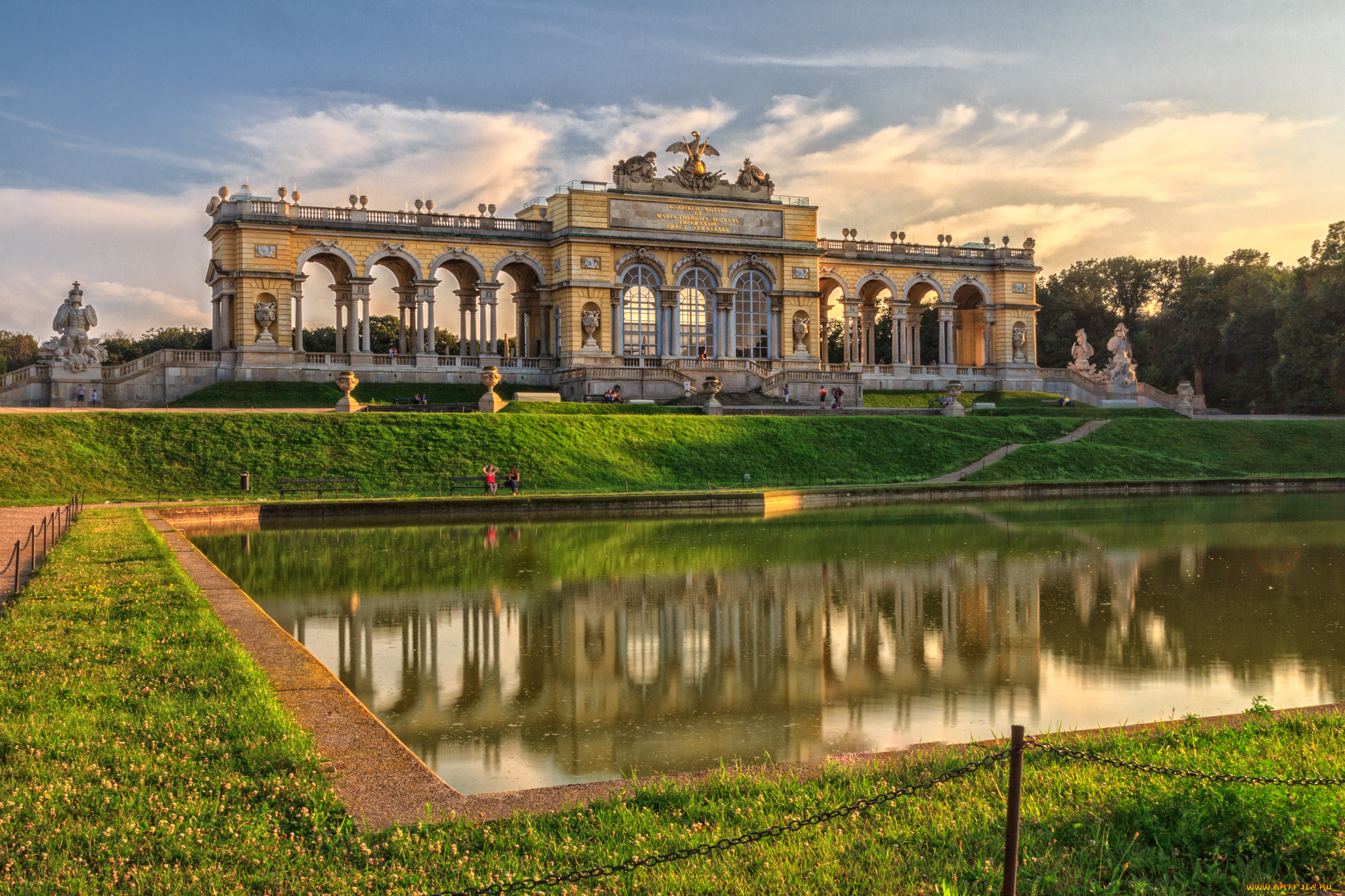 gloriette, , sch&, 246, nbrunn, , wien, города, вена, , австрия, парк