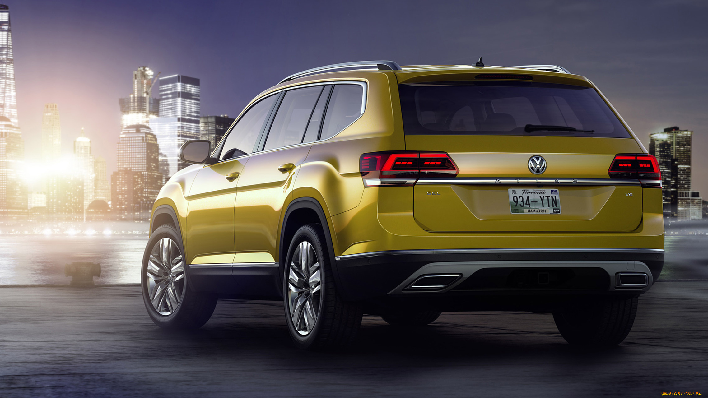 volkswagen, atlas, 2018, автомобили, volkswagen, atlas, 2018, crossover