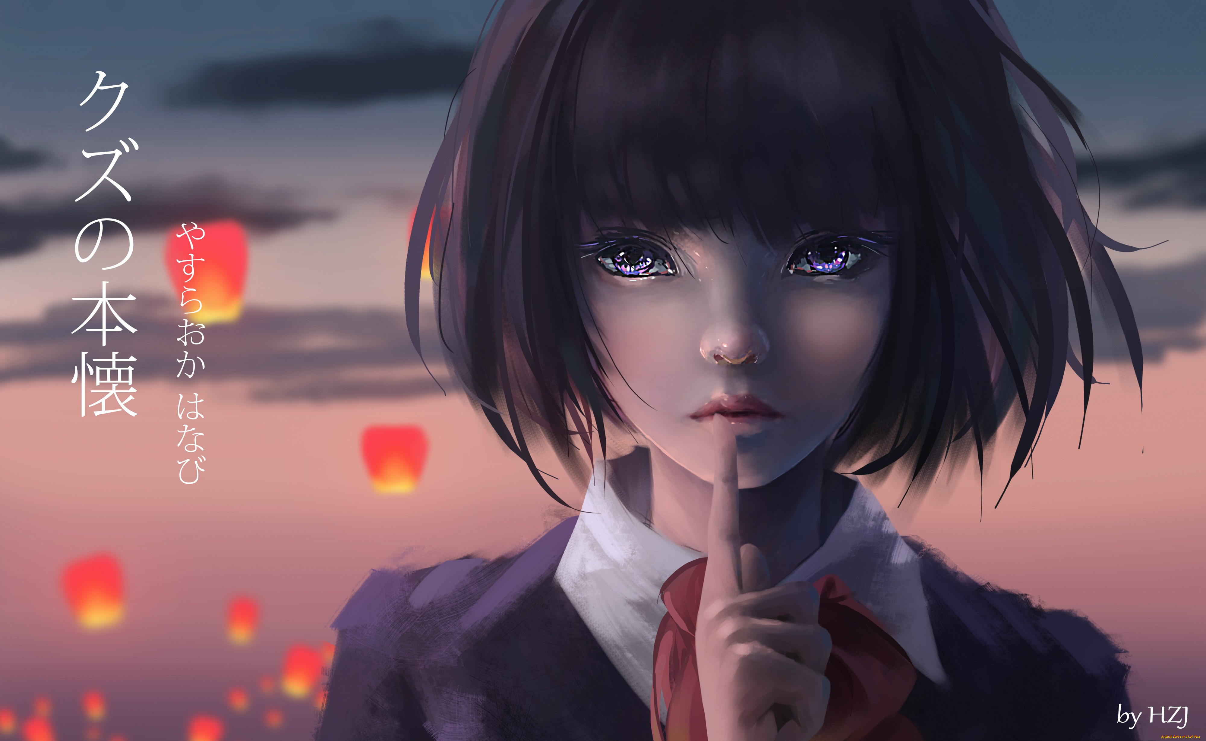 аниме, kuzu, no, honkai, kuzu, no, honkai, hanabi, yasuraoka