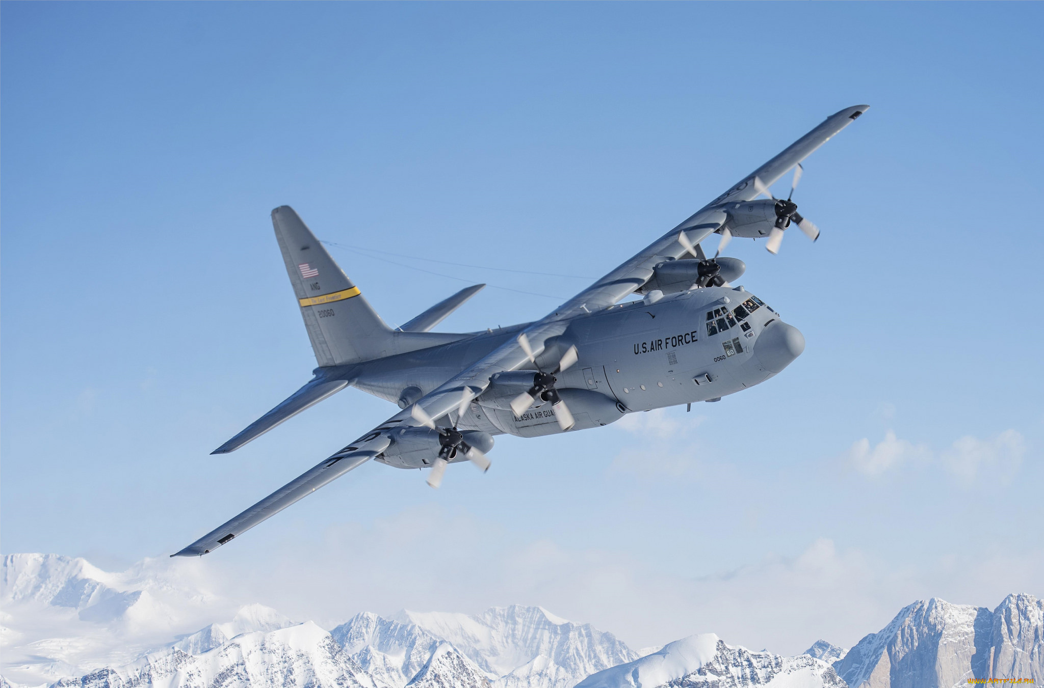 c-130h, hercules, авиация, военно-транспортные, самолёты, войсковой, транспорт