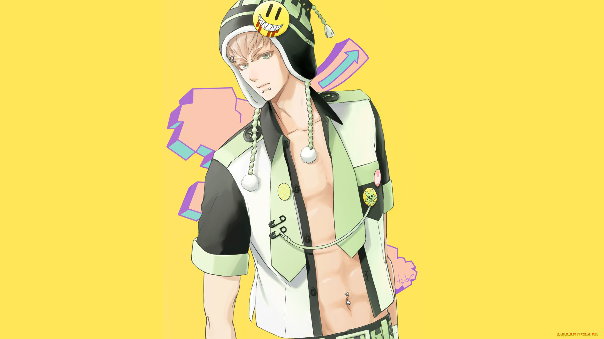 аниме, dramatical, murder, chienu