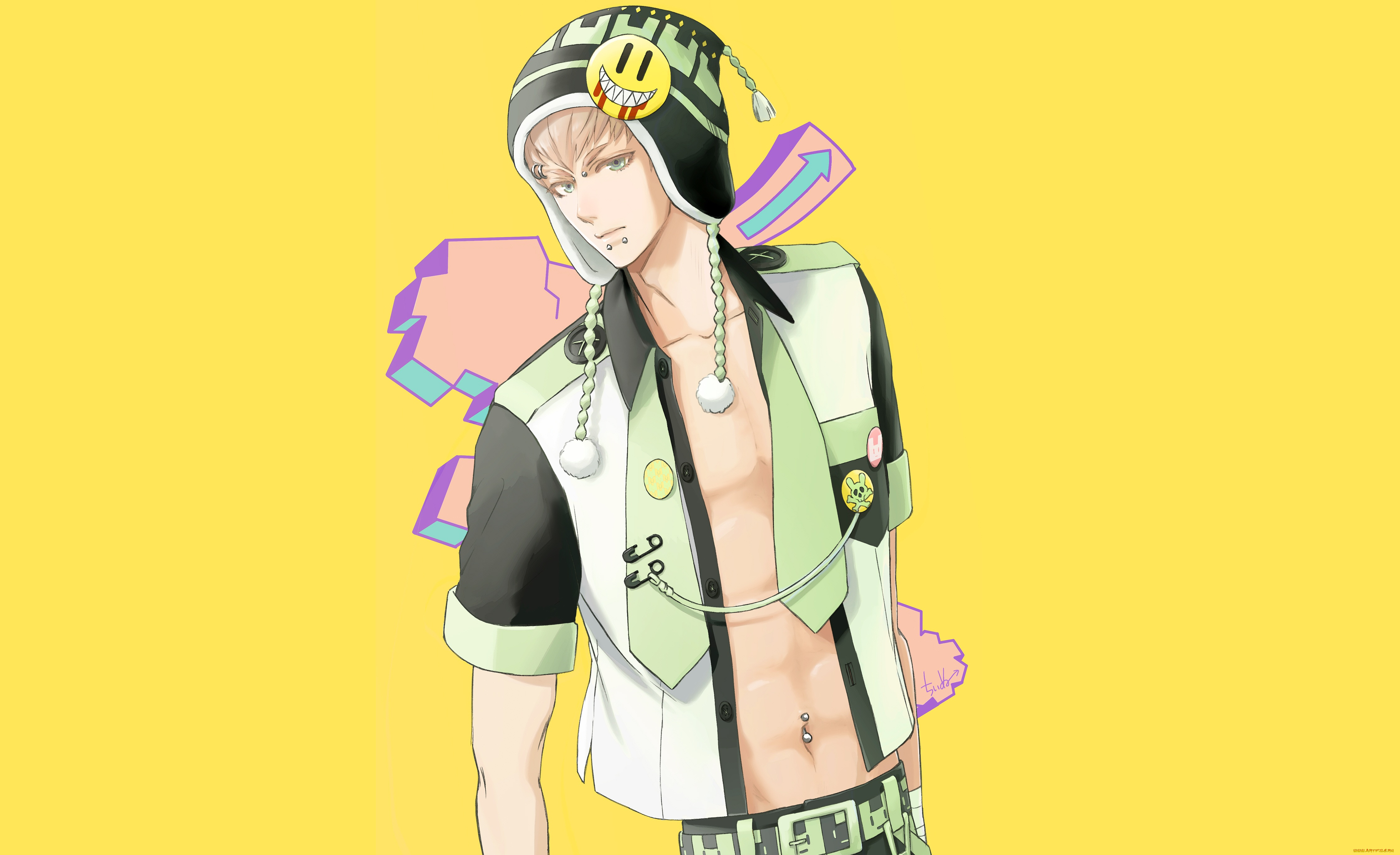 аниме, dramatical, murder, chienu