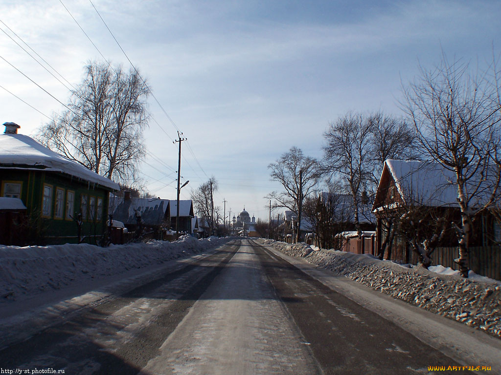 галич, зима, городские, улицы, города, площади, набережные