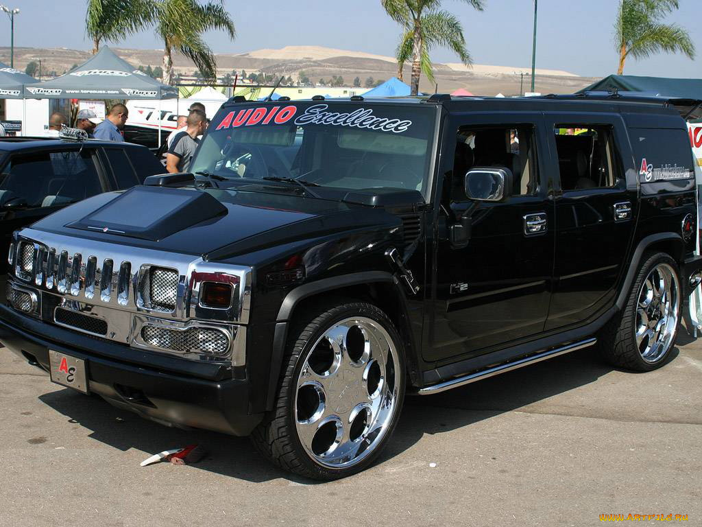 hummer, h2, tuning, автомобили