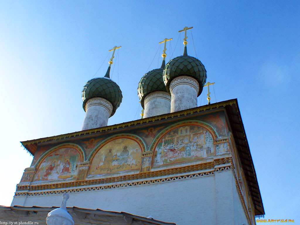 нерехта, зима, церковь, богоявления, города, православные, церкви, монастыри