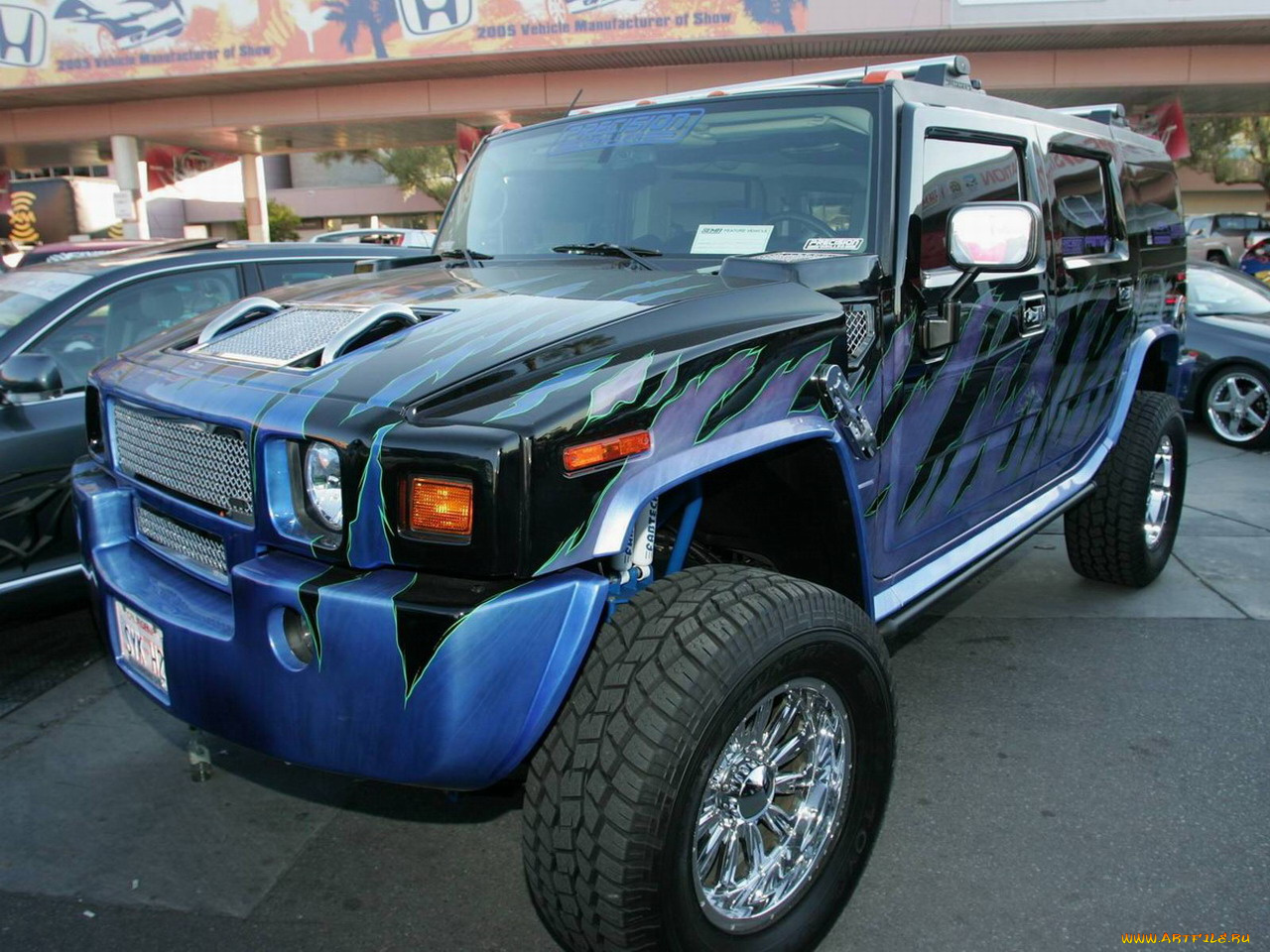 hummer, h2, tuning, автомобили