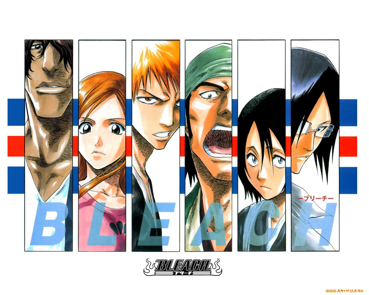 аниме, bleach