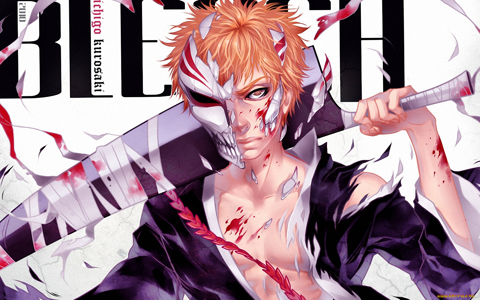 аниме, bleach, ichigo