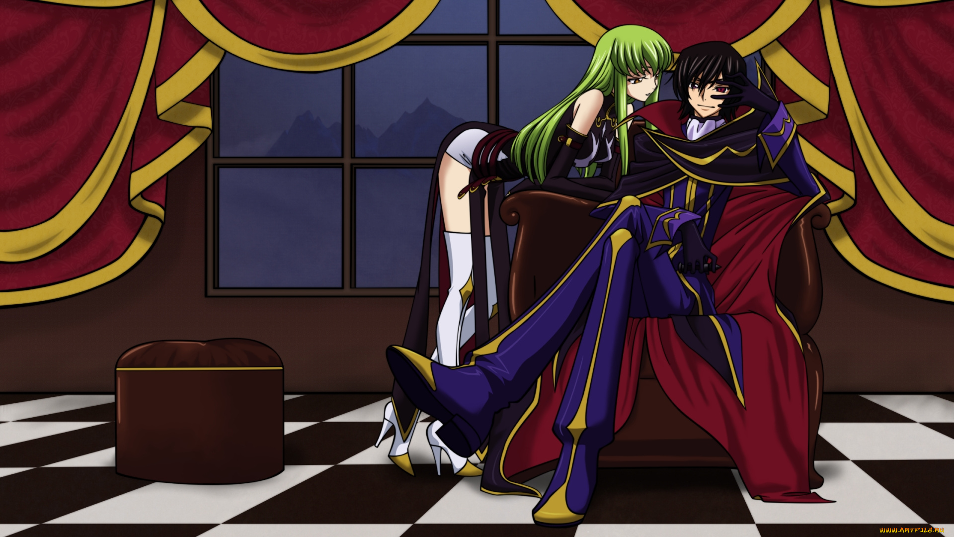 аниме, code, geass