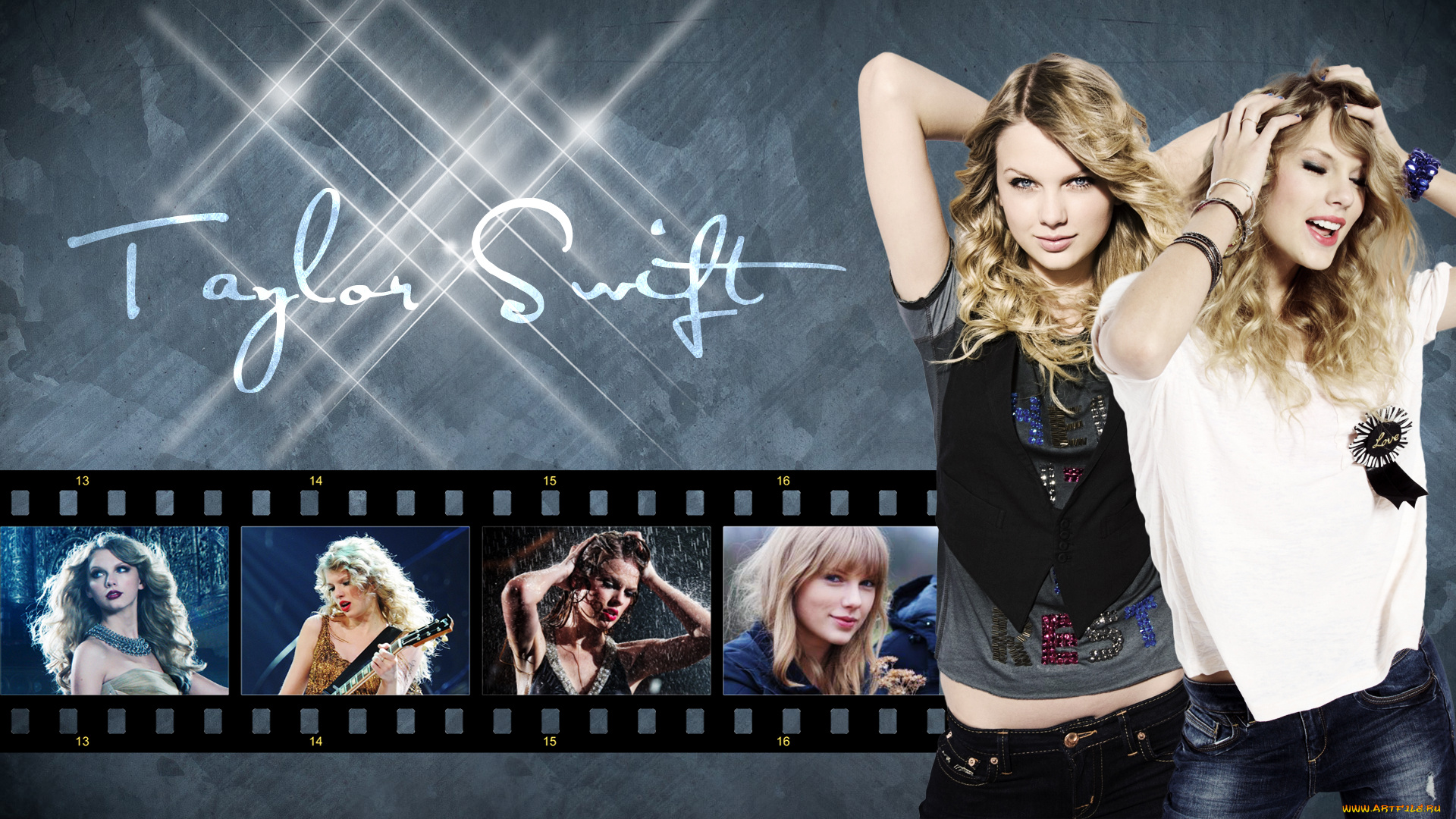 Taylor, Swift, девушки