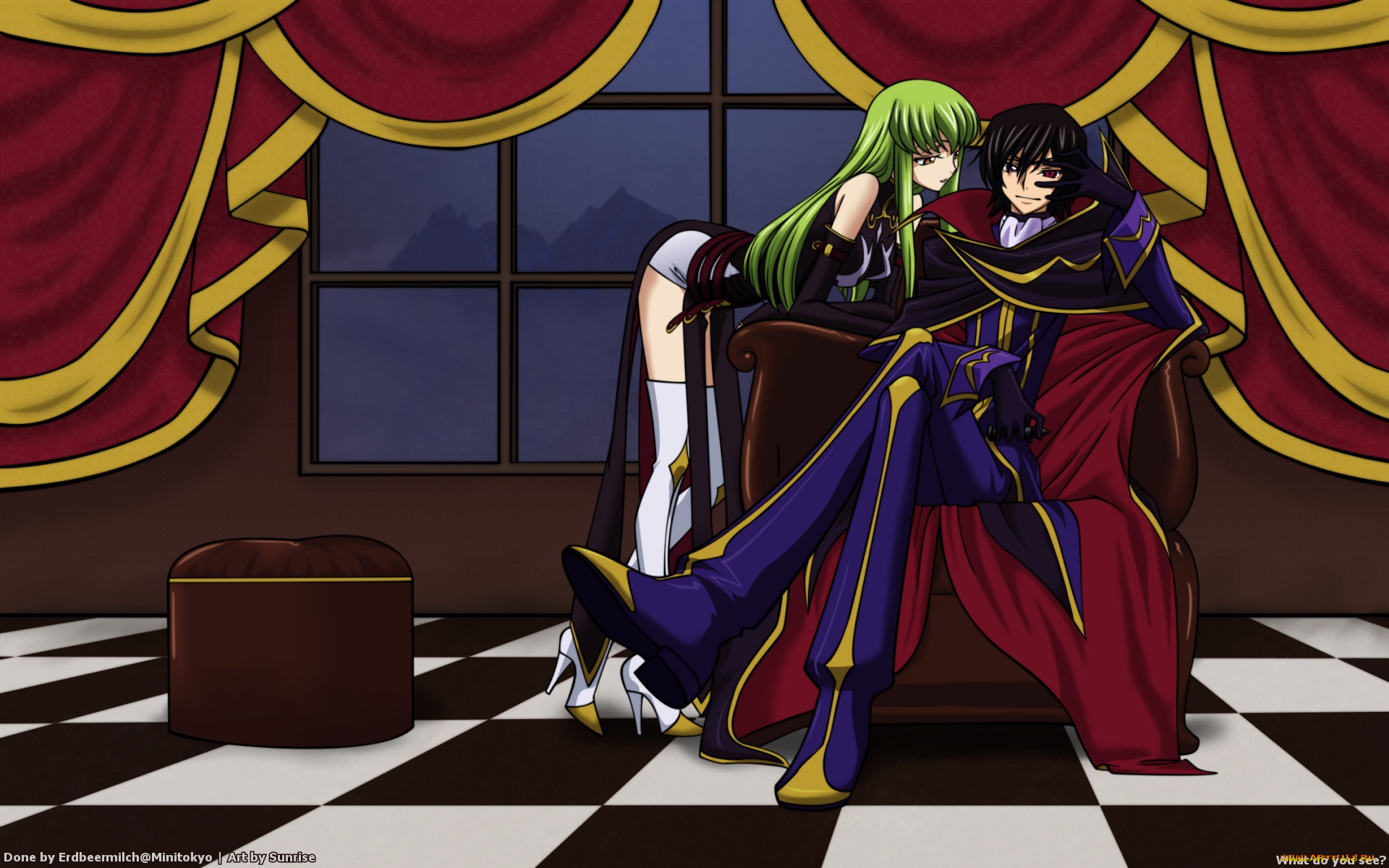 аниме, code, geass