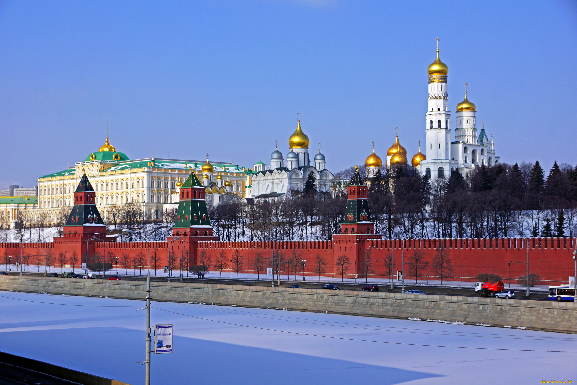 города, москва, россия, кремль, с, б, , москворецкого, моста