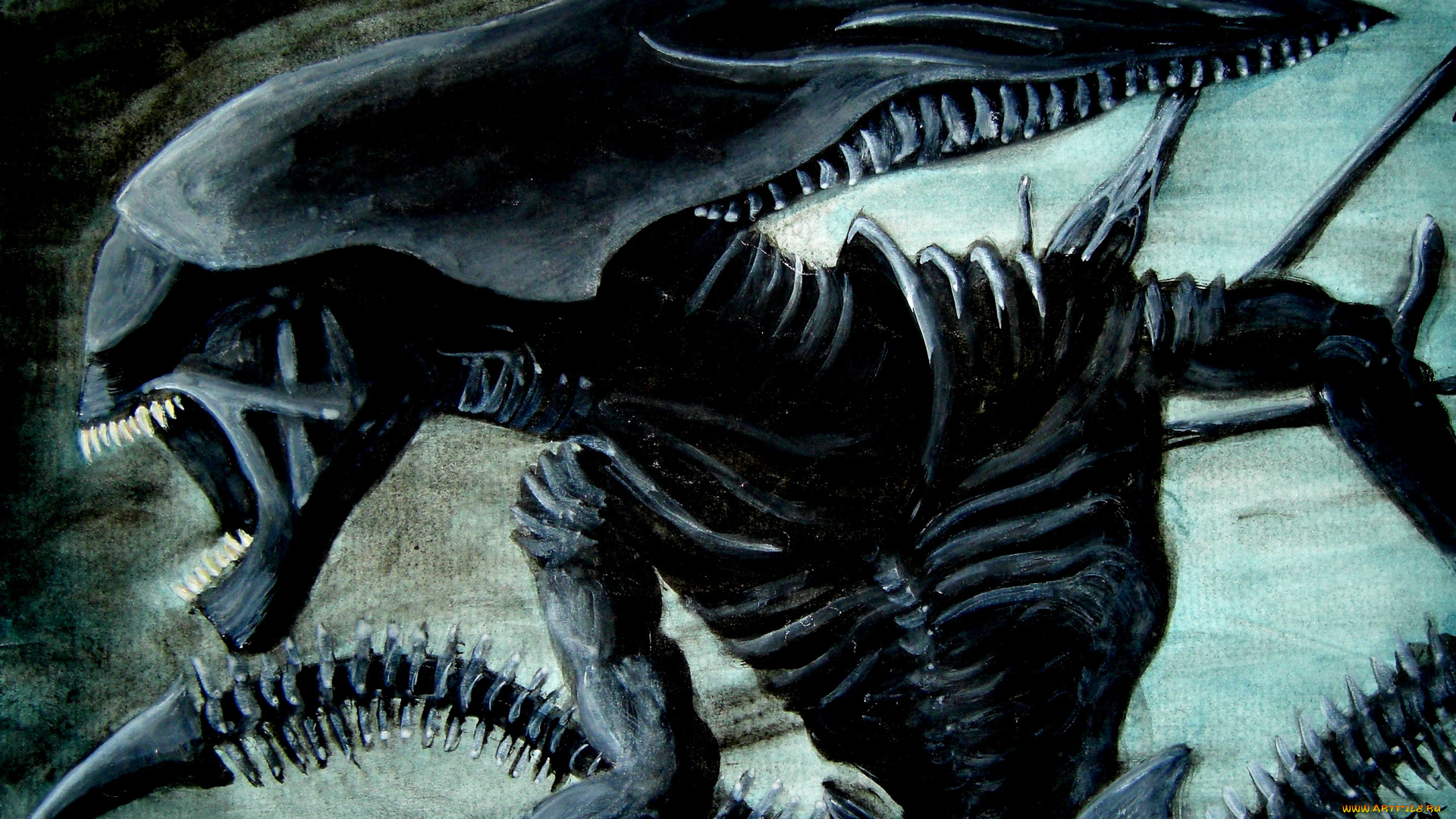 рисованные, комиксы, alien, чужой