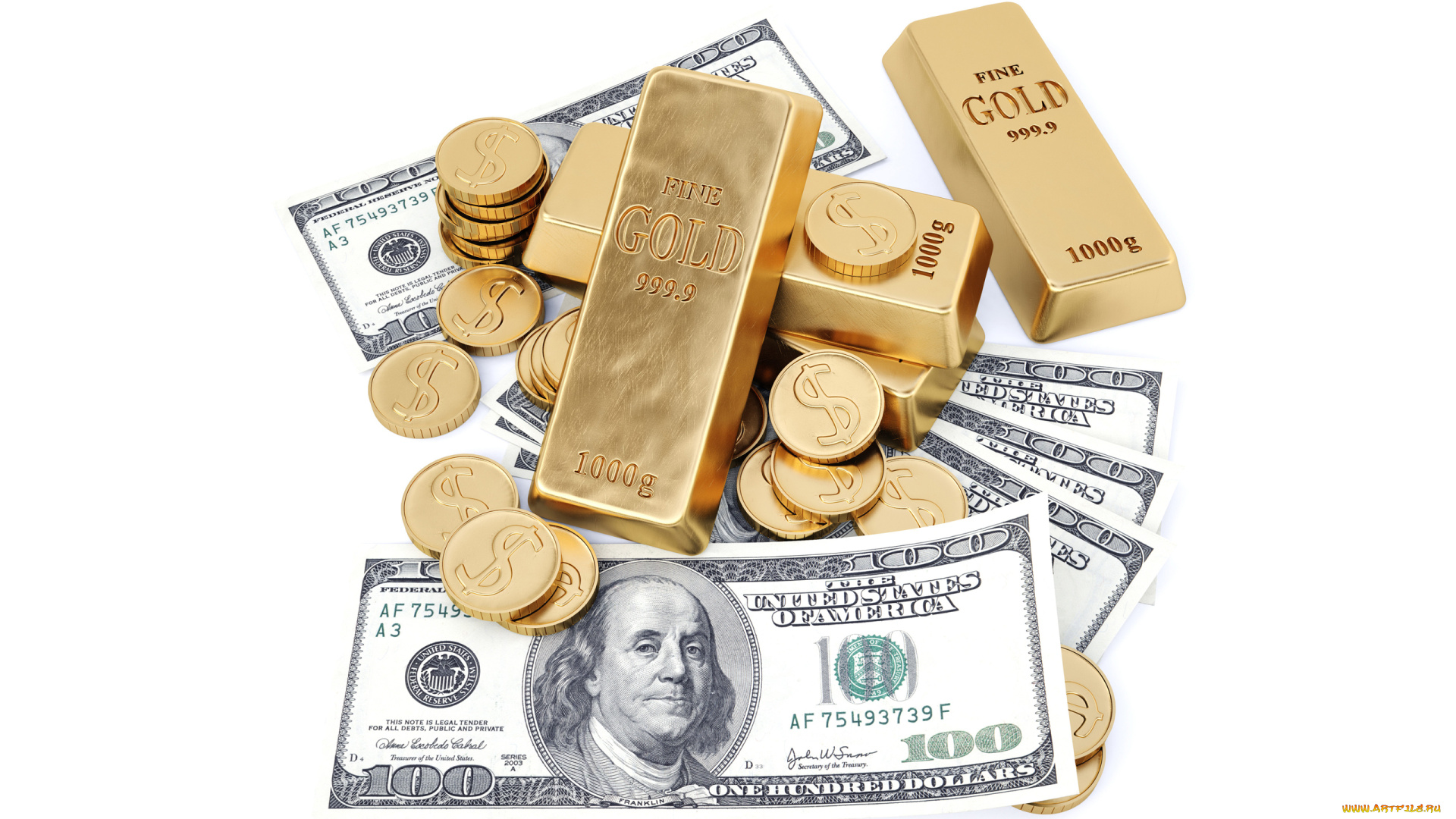 разное, золото, , купюры, , монеты, монеты, доллары, деньги
