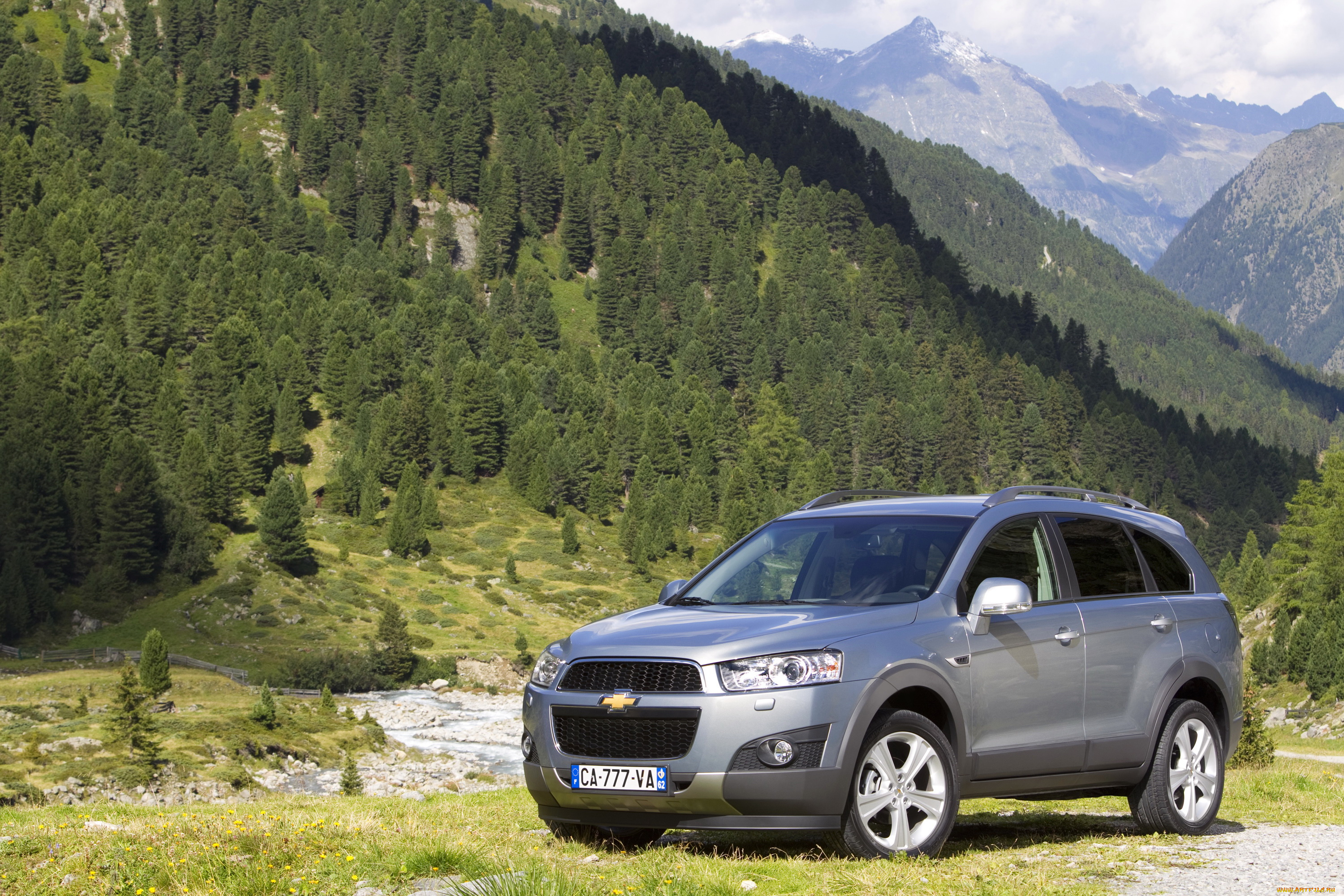 2010, chevrolet, captiva, автомобили, chevrolet, лес, captiva, горы, серый