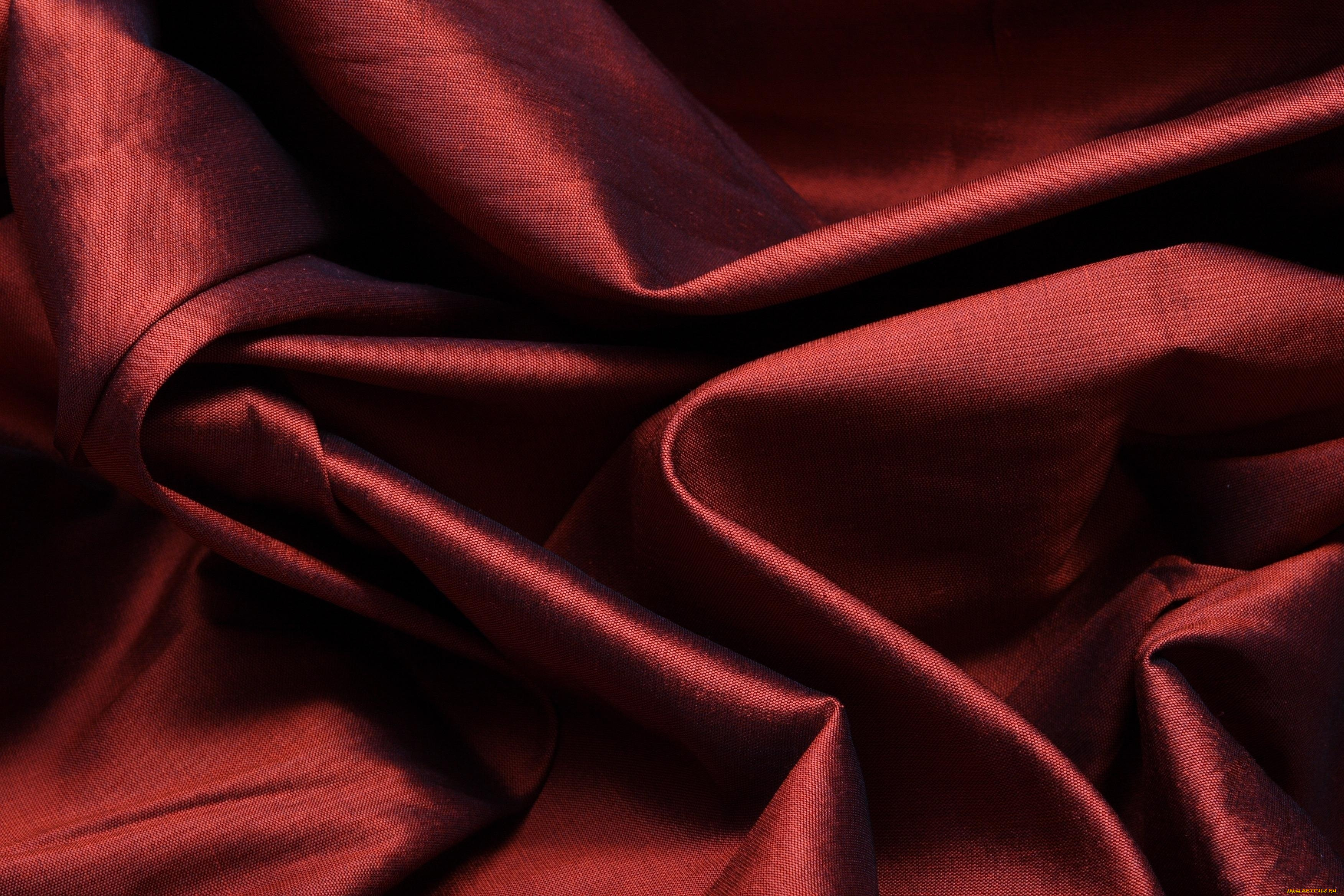 разное, текстуры, тень, темная, бордовая, красная, ткань, складки