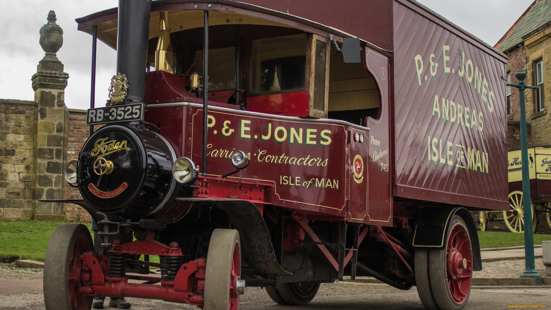 Foden c type steam wagon фото 108