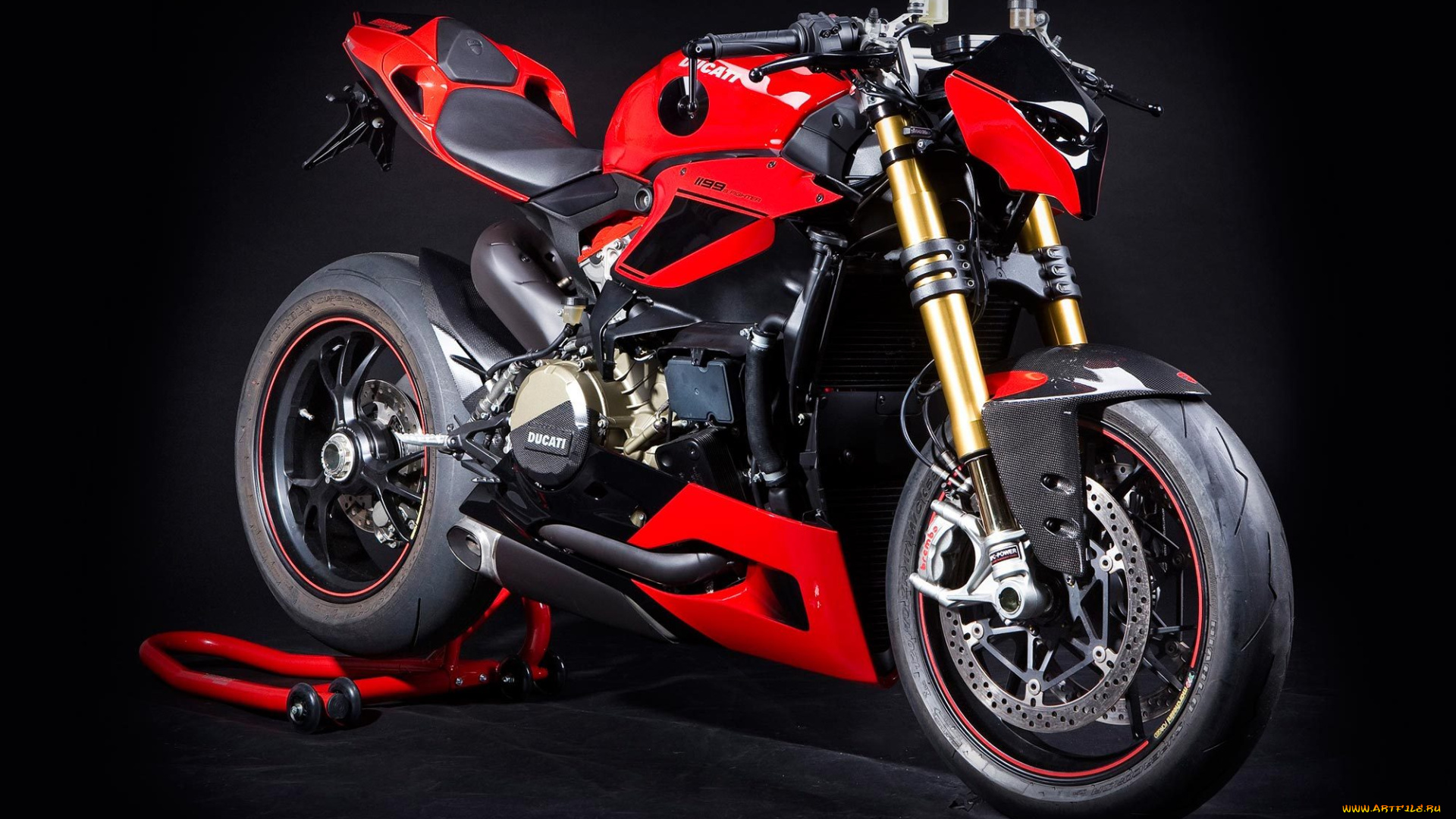 мотоциклы, ducati, red