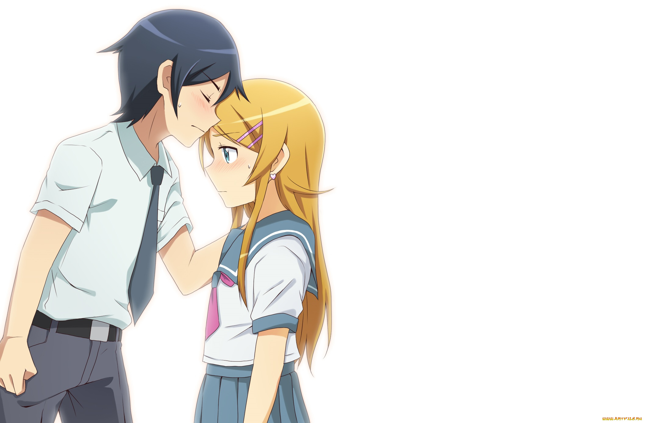 аниме, oreimo, двое