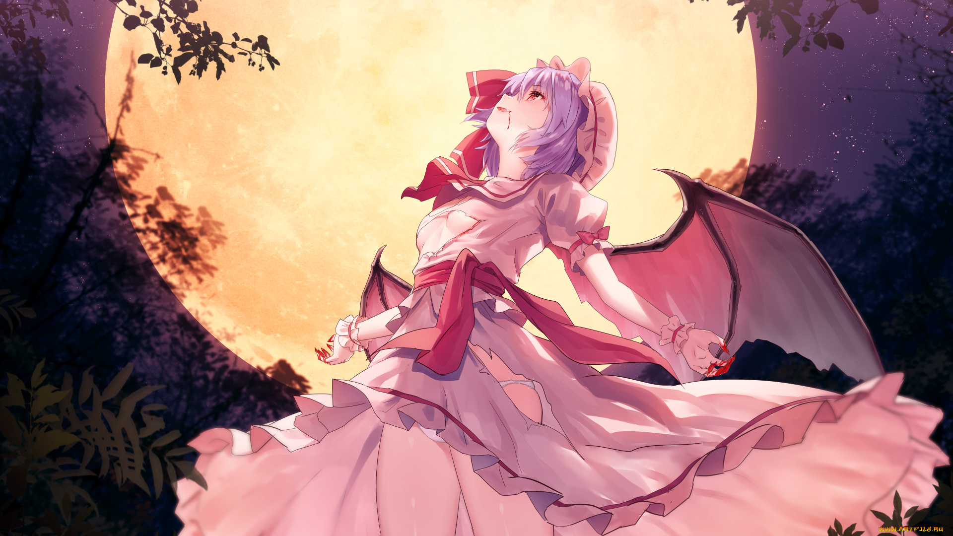 аниме, touhou, remilia, scarlet