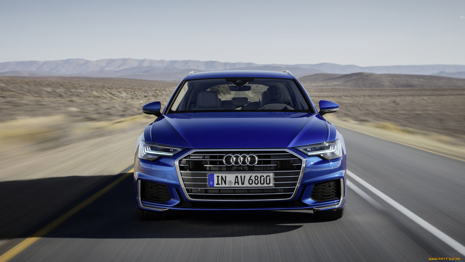 audi, a6, avant, 2019, автомобили, audi, a6, avant, blue, 2019