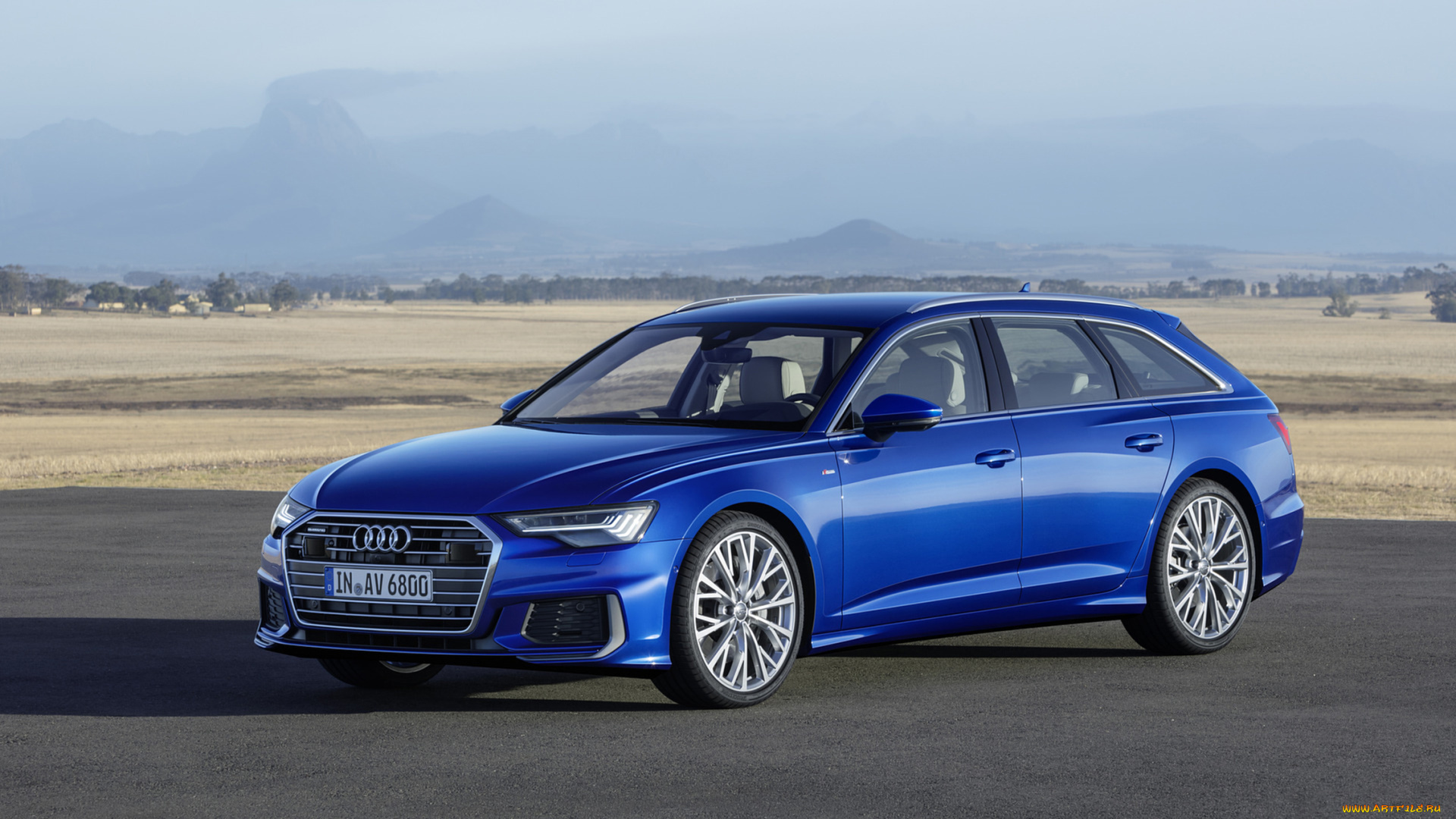 audi, a6, avant, 2019, автомобили, audi, a6, avant, 2019, blue