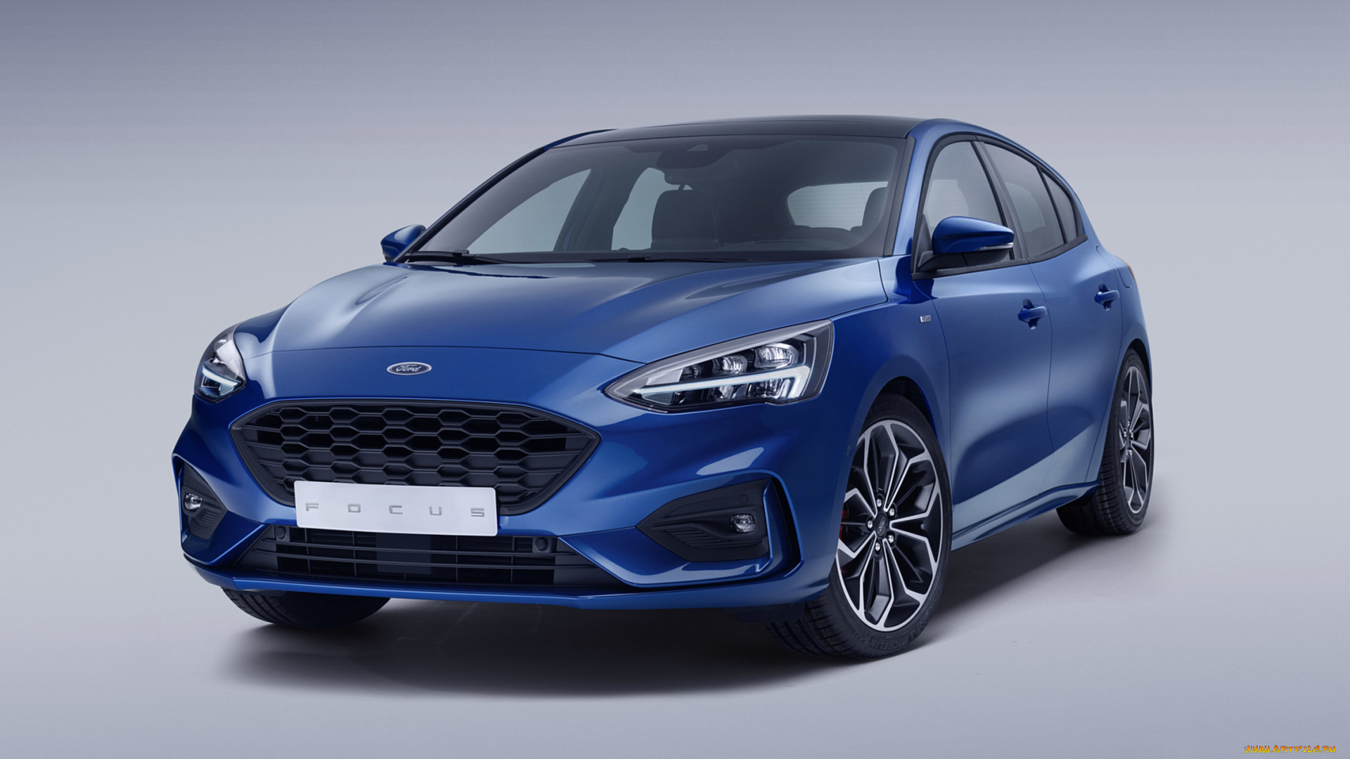 ford, focus, hatchback, st-line, 2019, автомобили, ford, 2019, st-line, hatchback, focus, blue