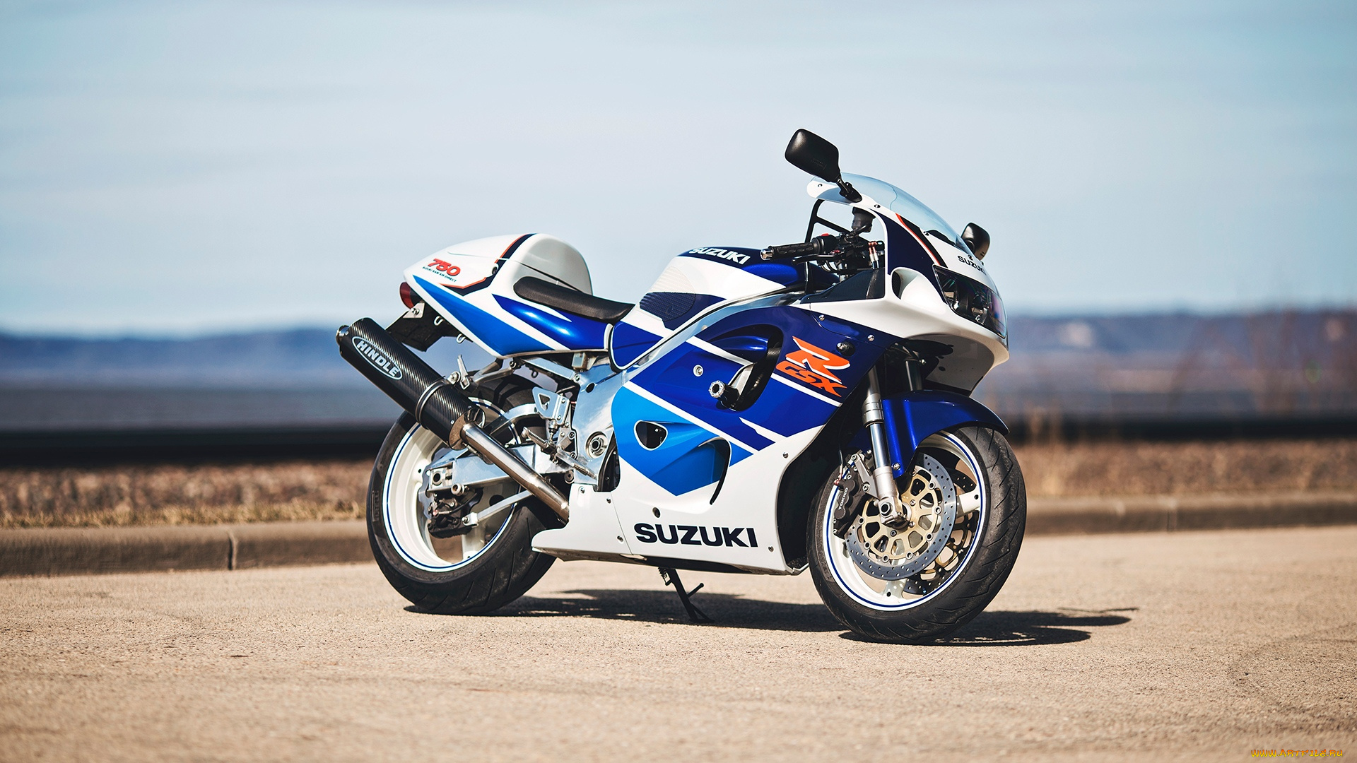 мотоциклы, suzuki, 1997, gsx-r, 750