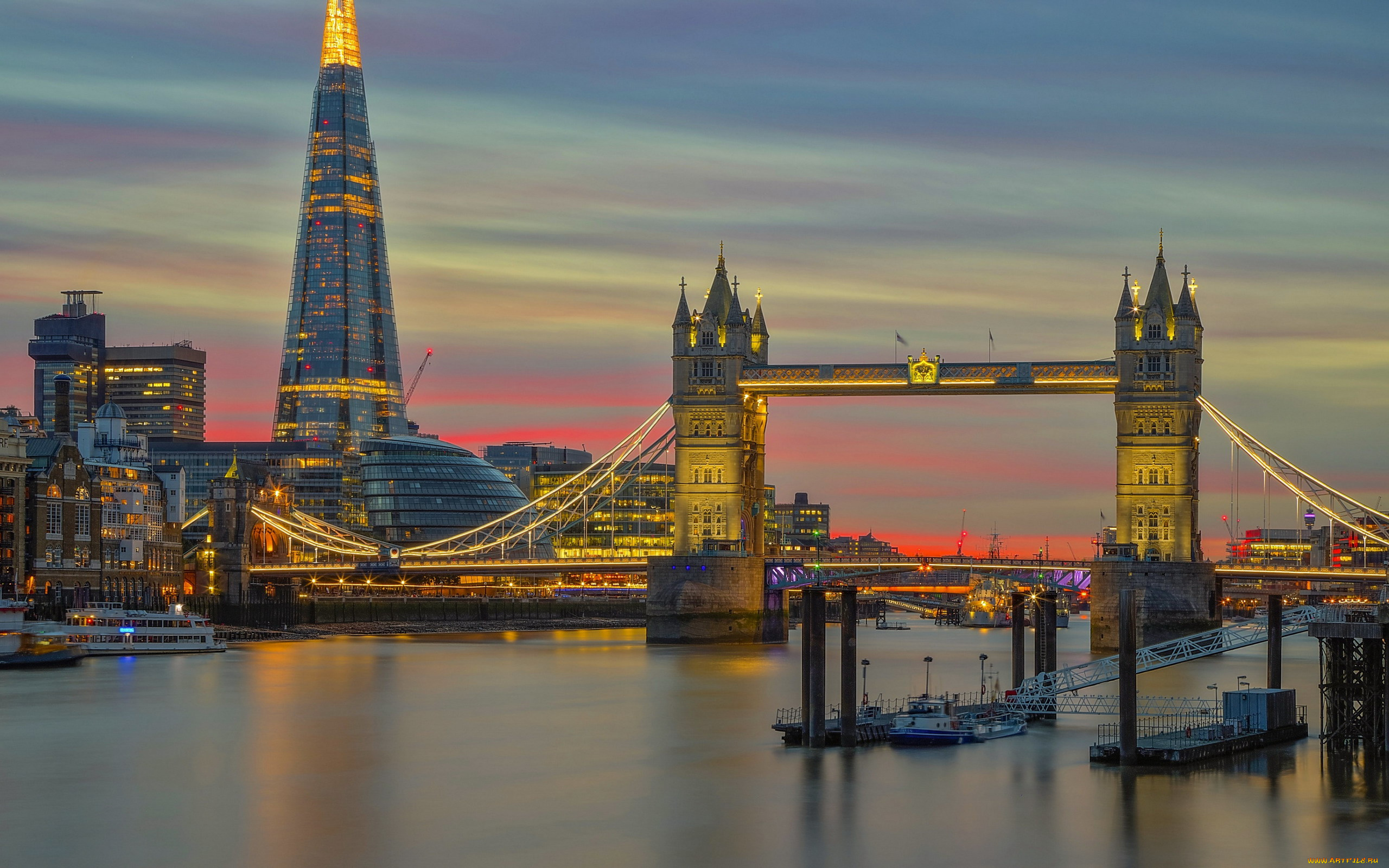 tower, bridge, города, лондон, , великобритания, tower, bridge