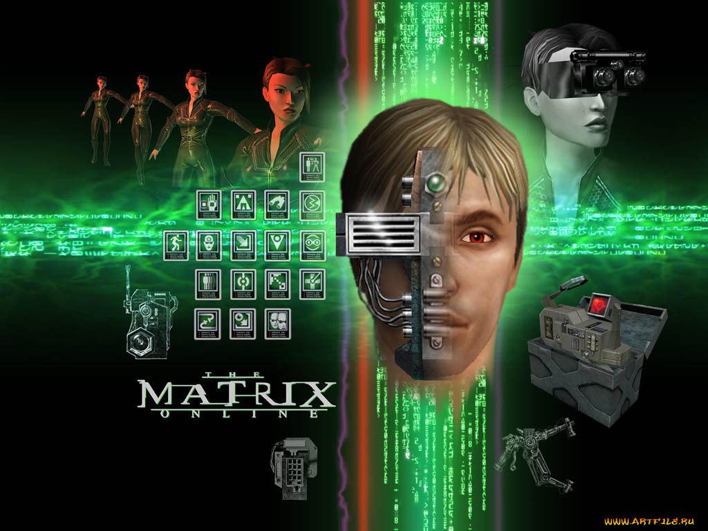 видео, игры, the, matrix, online