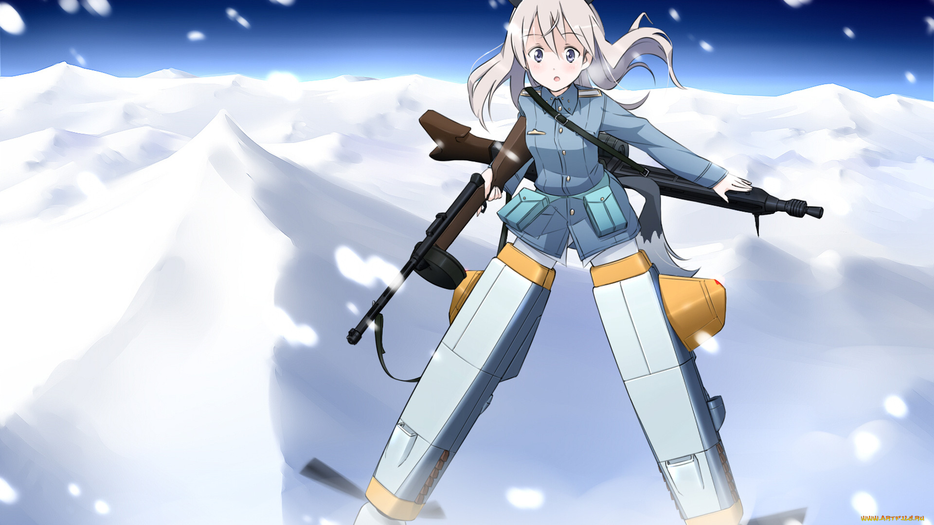 аниме, strike, witches