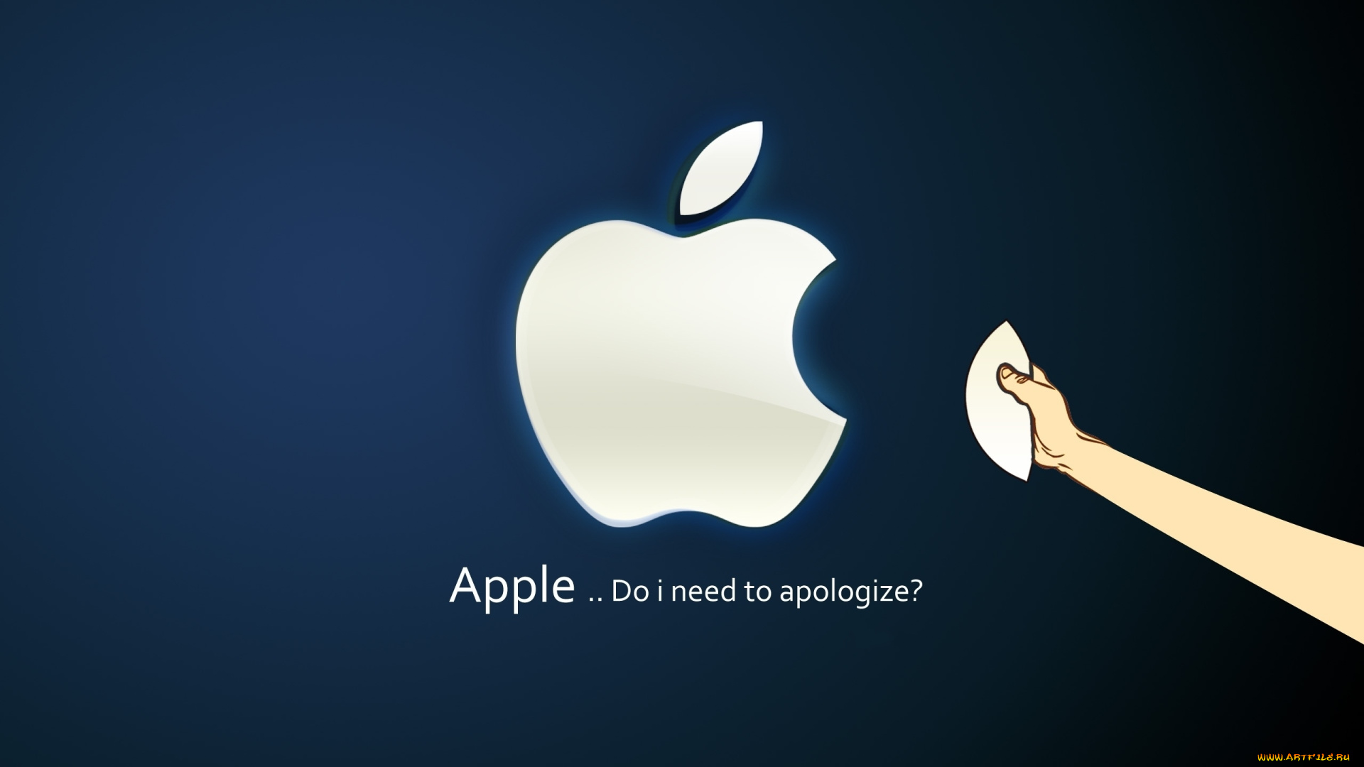 компьютеры, apple, яблоко