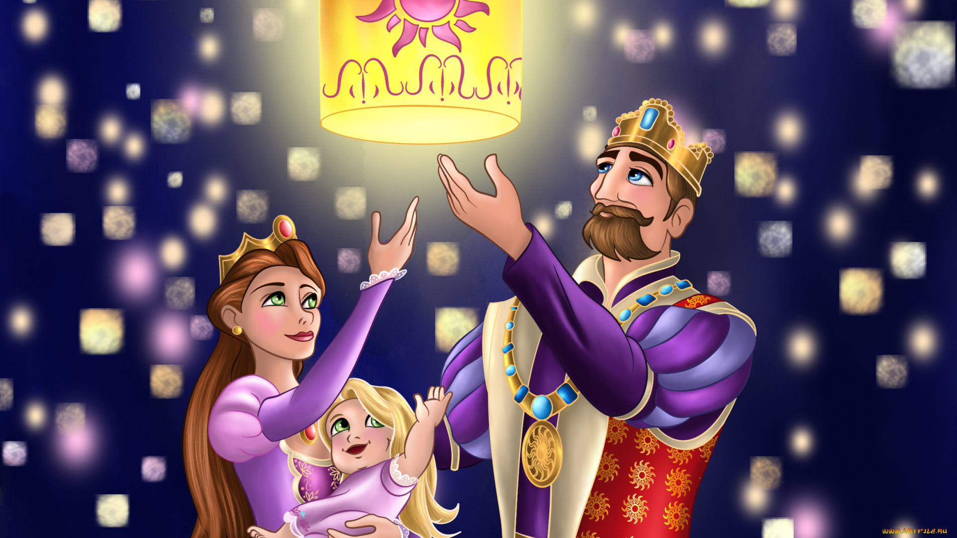 мультфильмы, tangled, люди