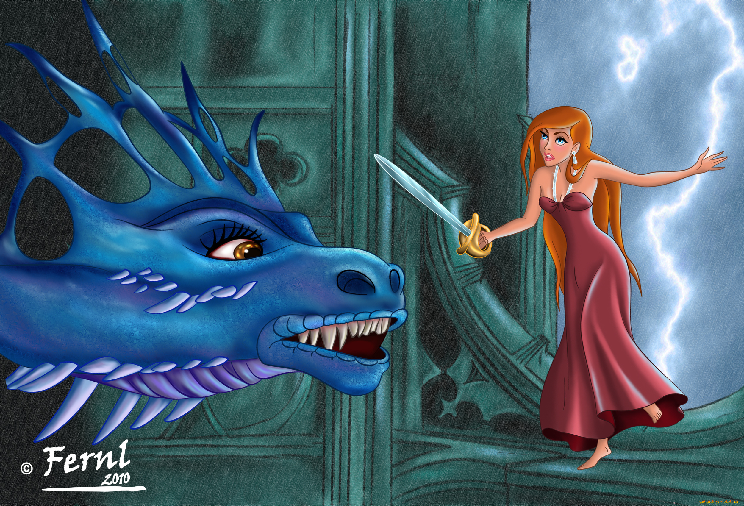 Принцесса Жизель и дракон