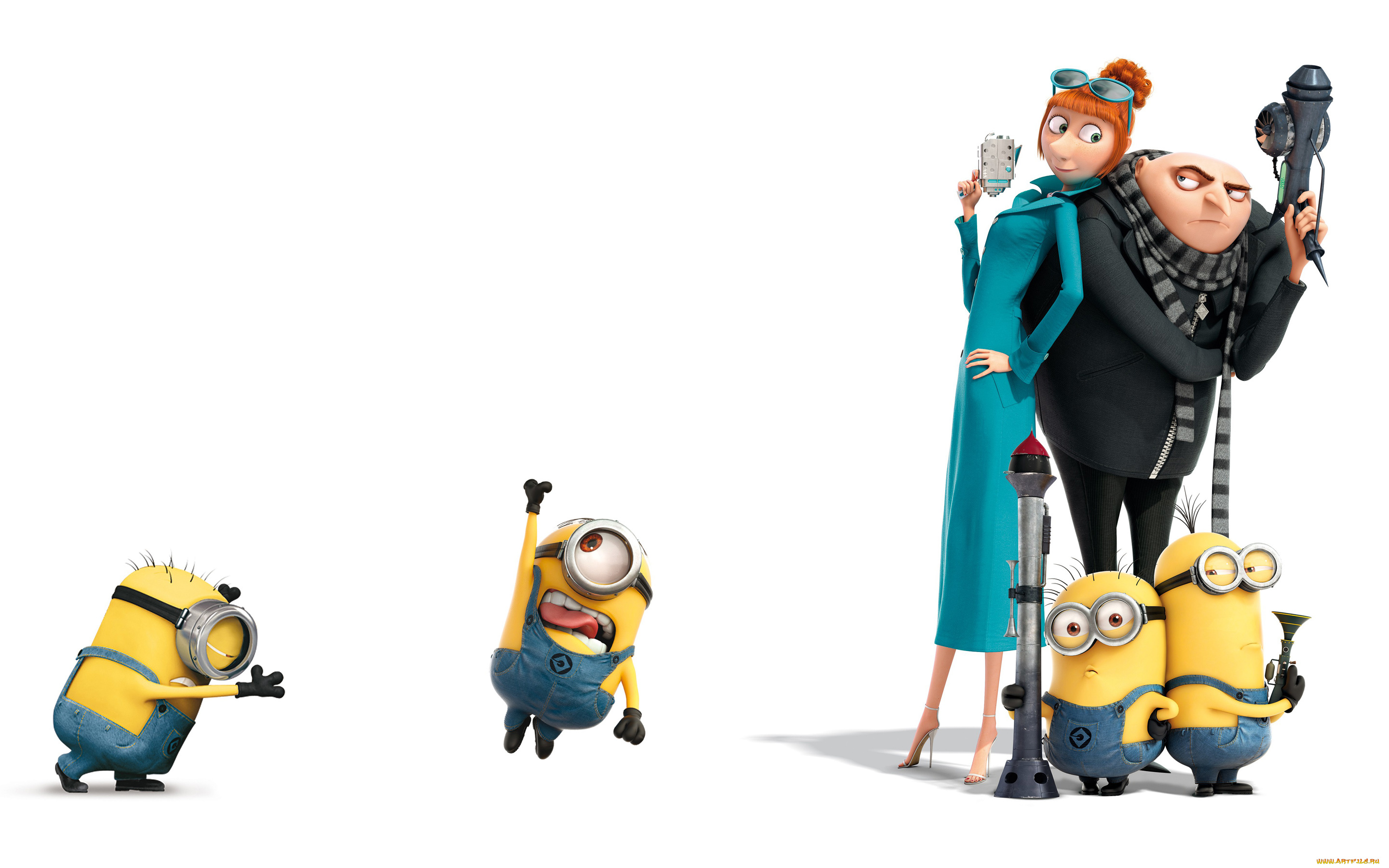 despicable, me, мультфильмы, гадкий, Я, 2