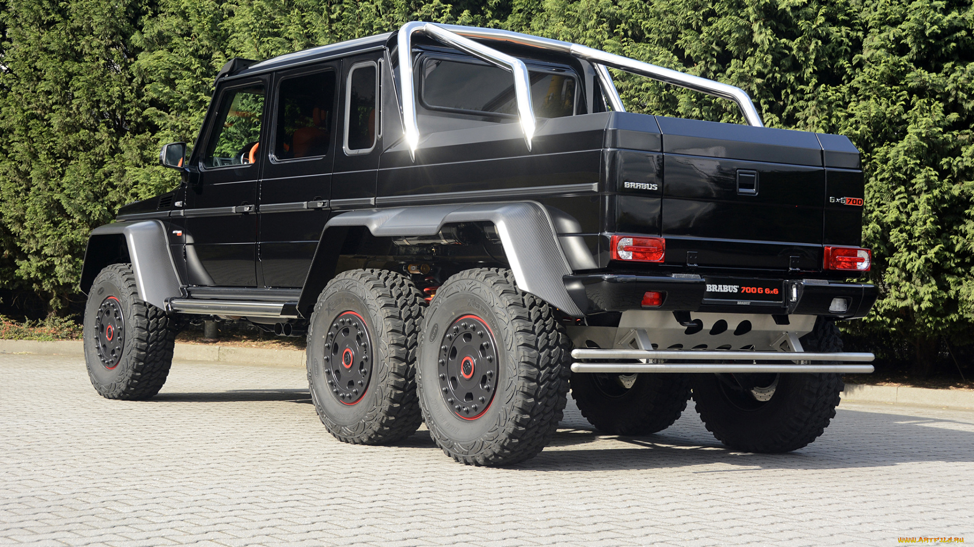 автомобили, brabus, mercedes-benz, темный, 2013, w463, g, 63, amg, 6x6