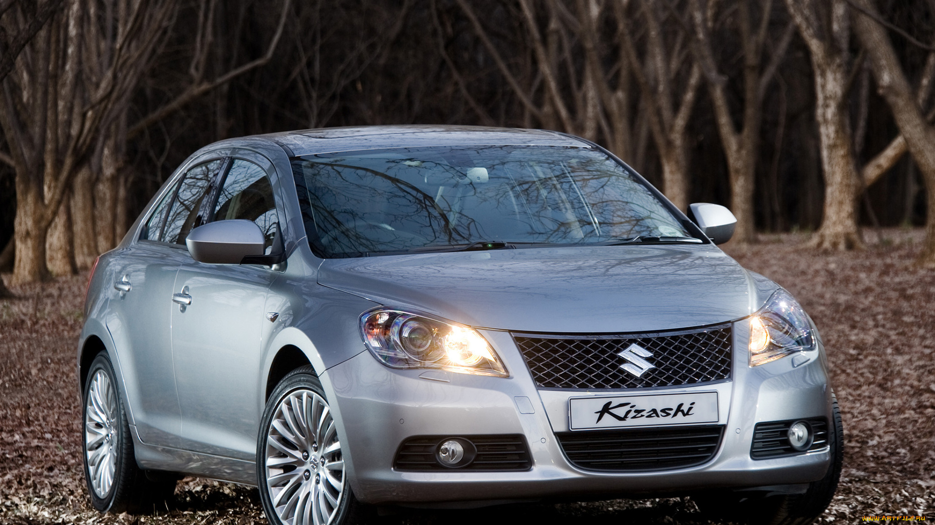 автомобили, suzuki, za-spec, kizashi, серый