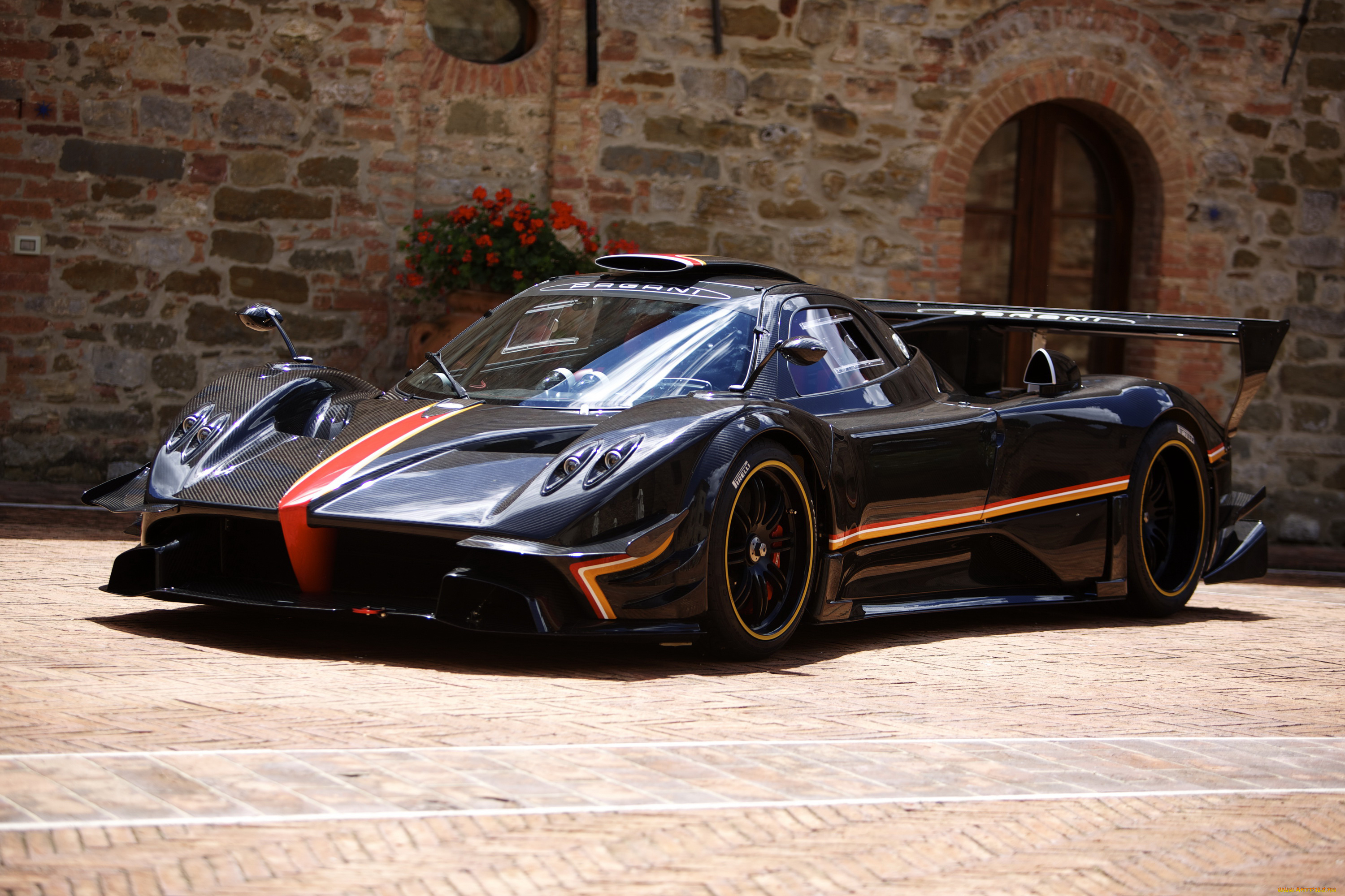 2013, pagani, zonda, revolucion, автомобили, pagani, zonda, revolucion, черный, тюнинг