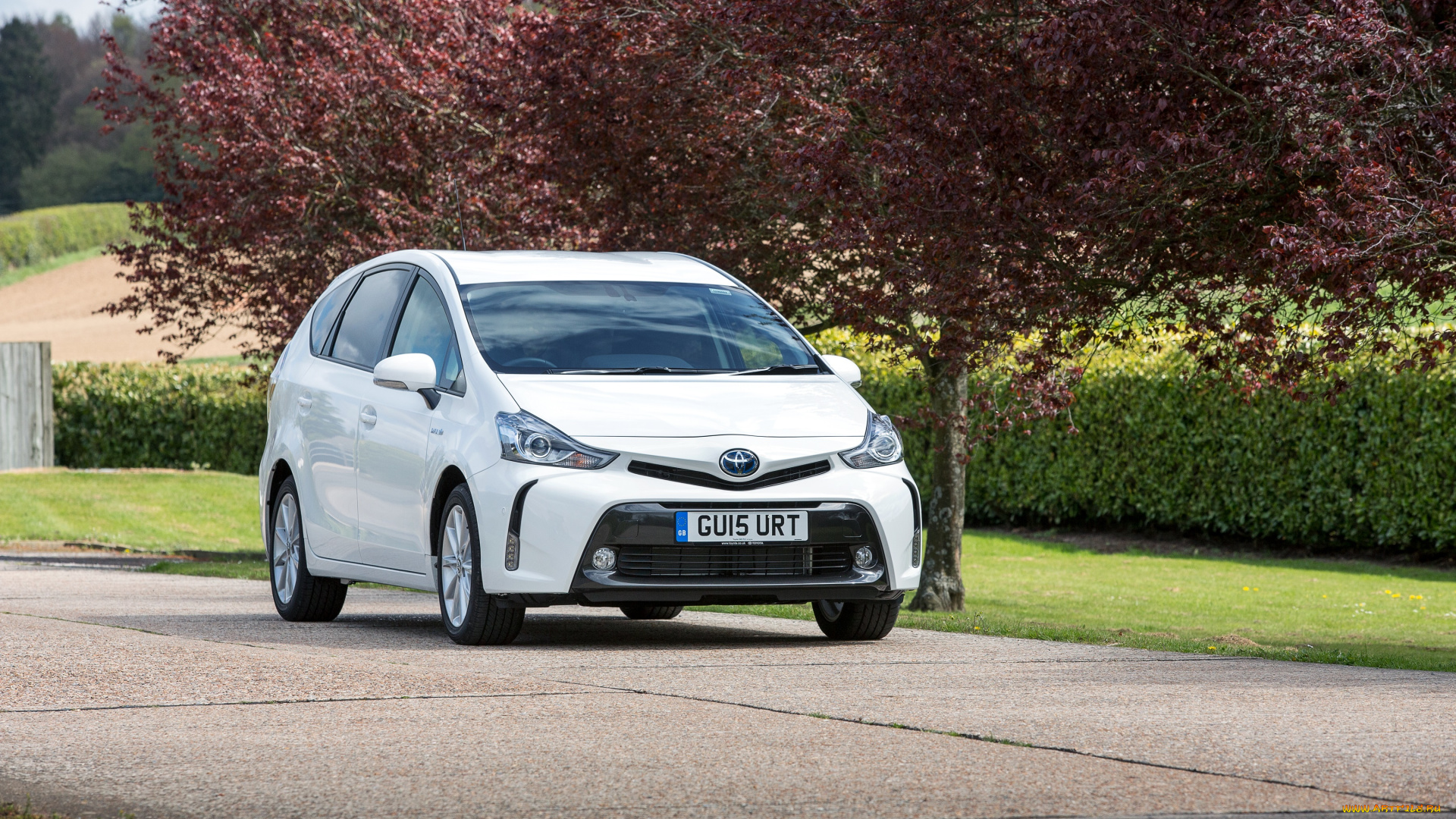 автомобили, toyota, 2015г, zvw40w, uk-spec, prius