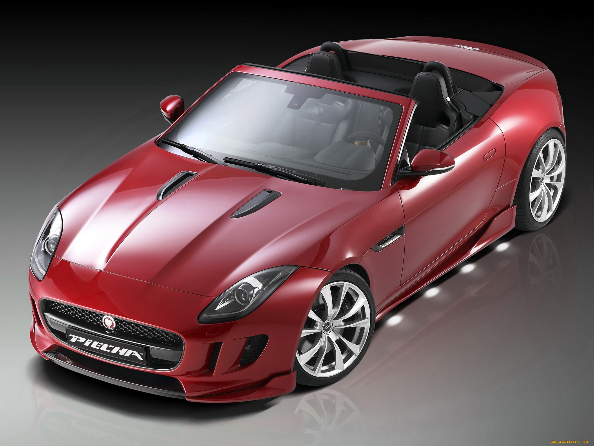 автомобили, jaguar, design, piecha, красный, 2015г, roadster, f-type