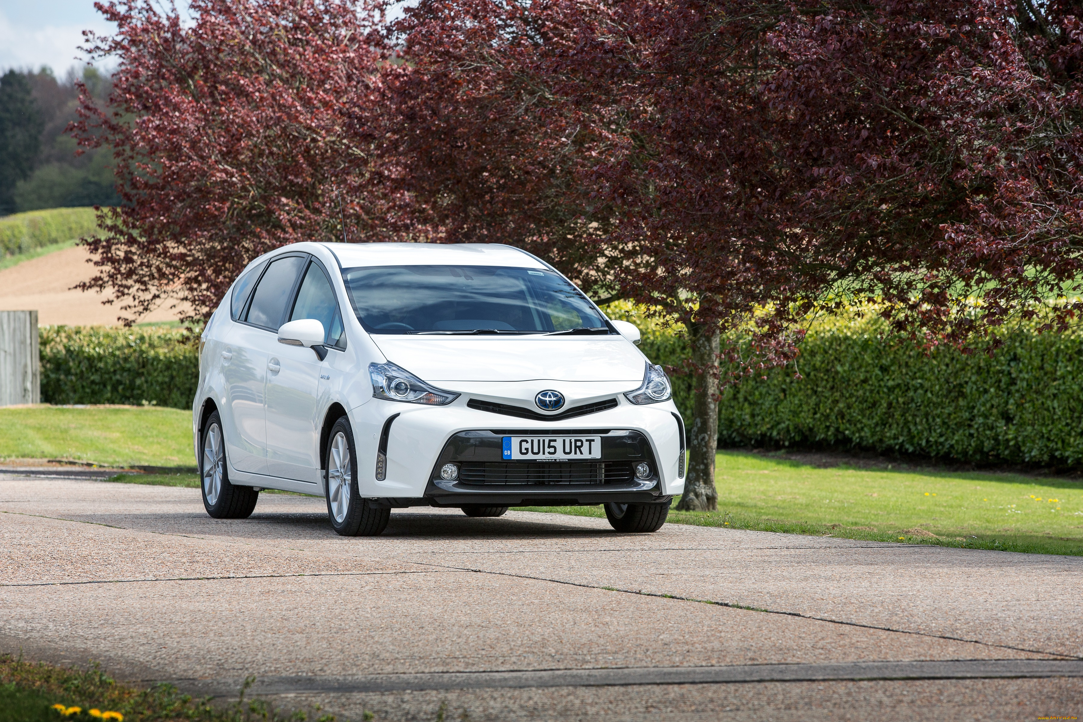 автомобили, toyota, 2015г, zvw40w, uk-spec, prius