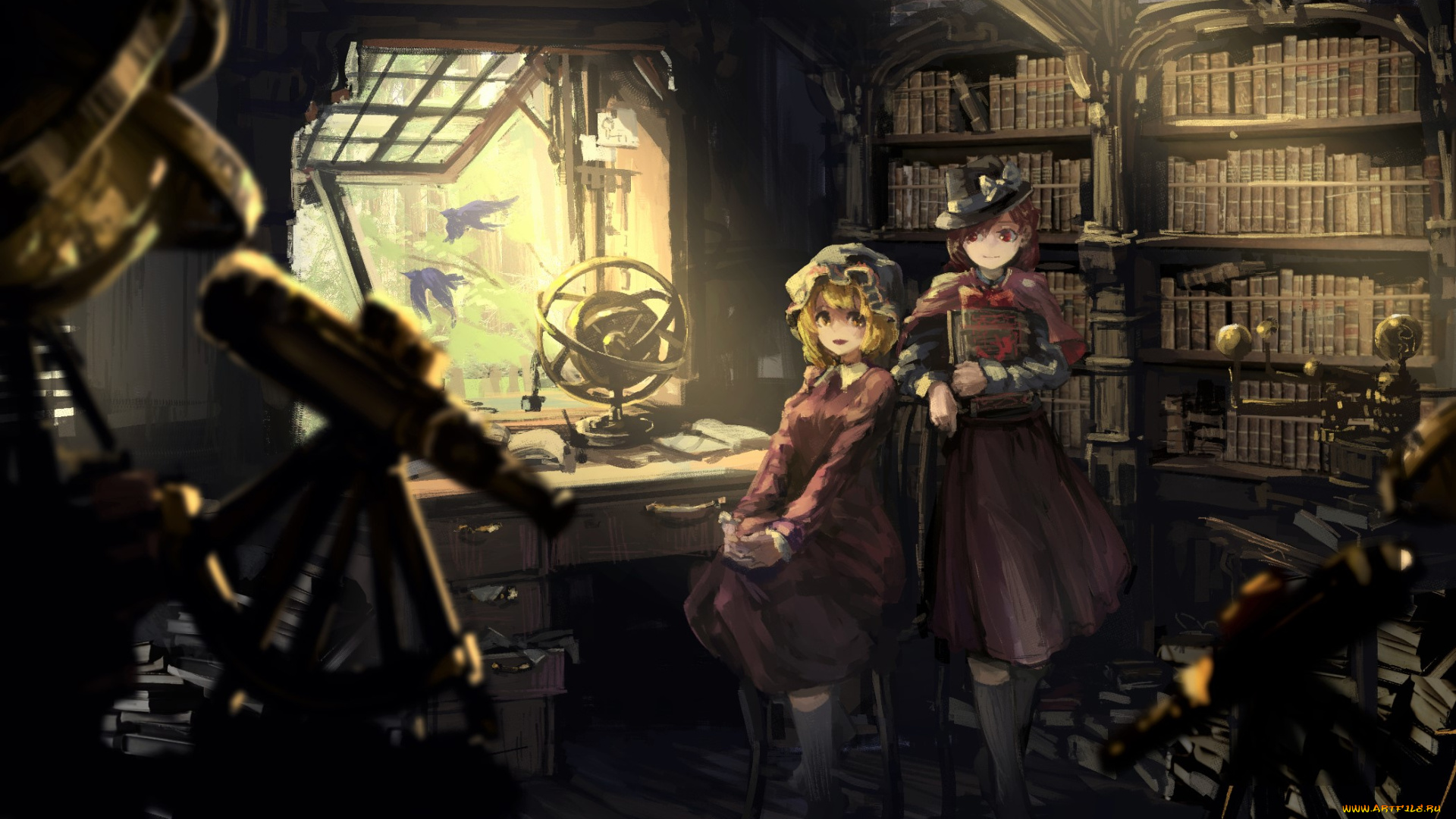 аниме, touhou, maribel, han, usami, renko