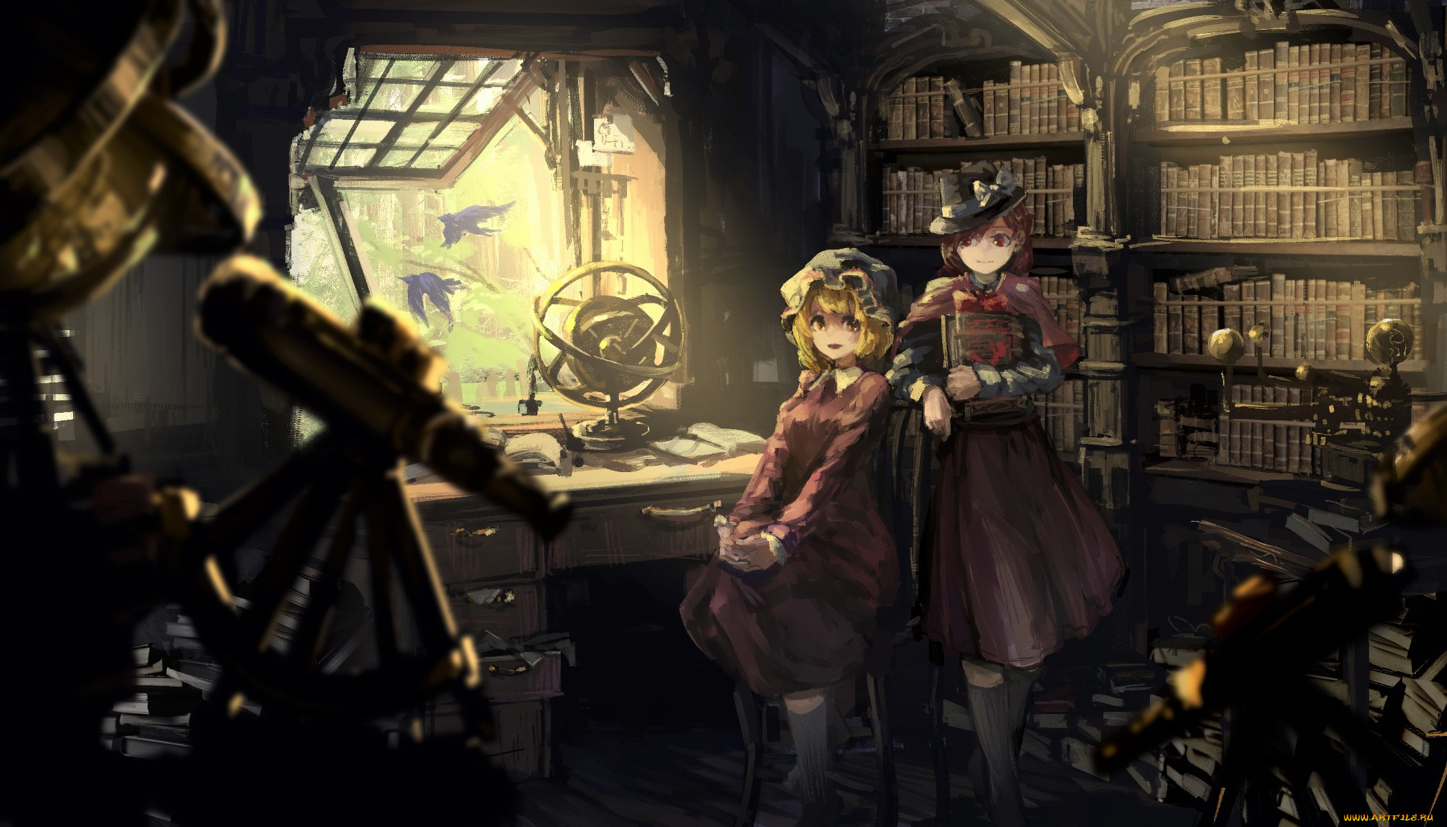 аниме, touhou, maribel, han, usami, renko