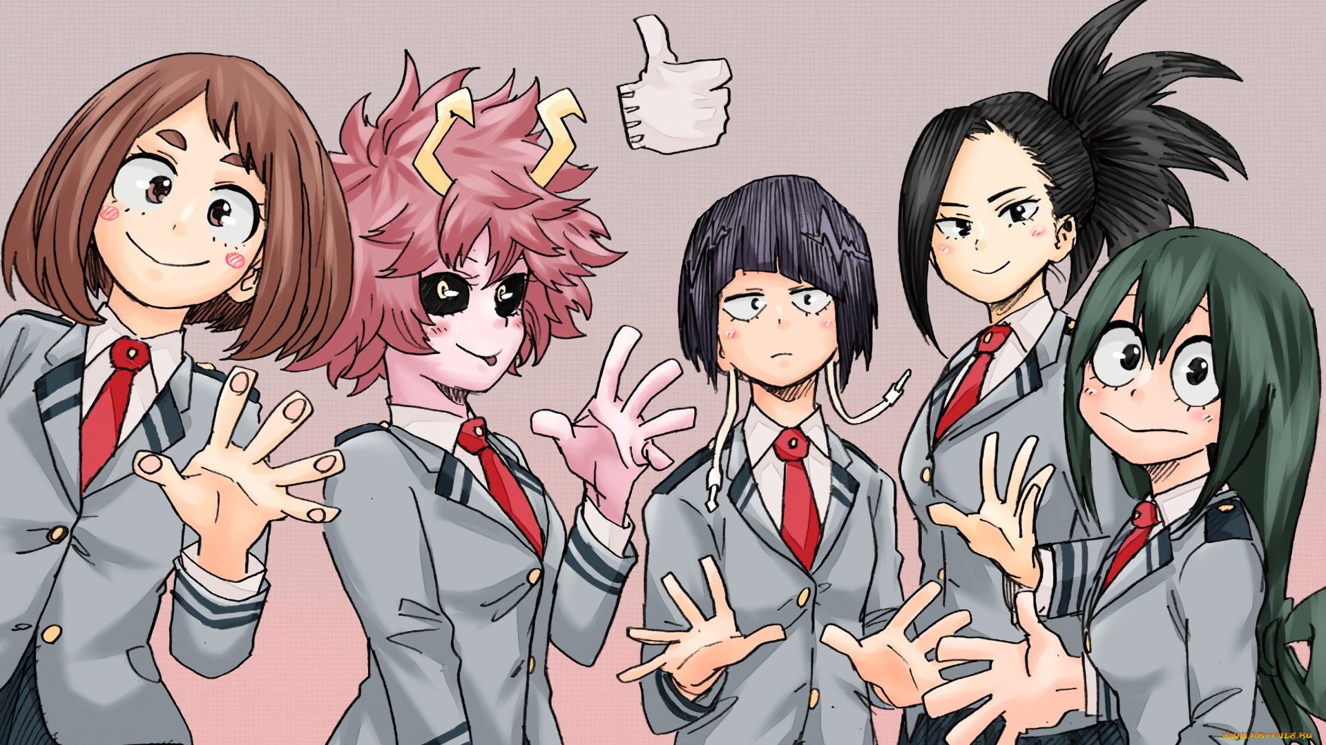 аниме, boku, no, hero, academia, моя, геройская, акадеимя