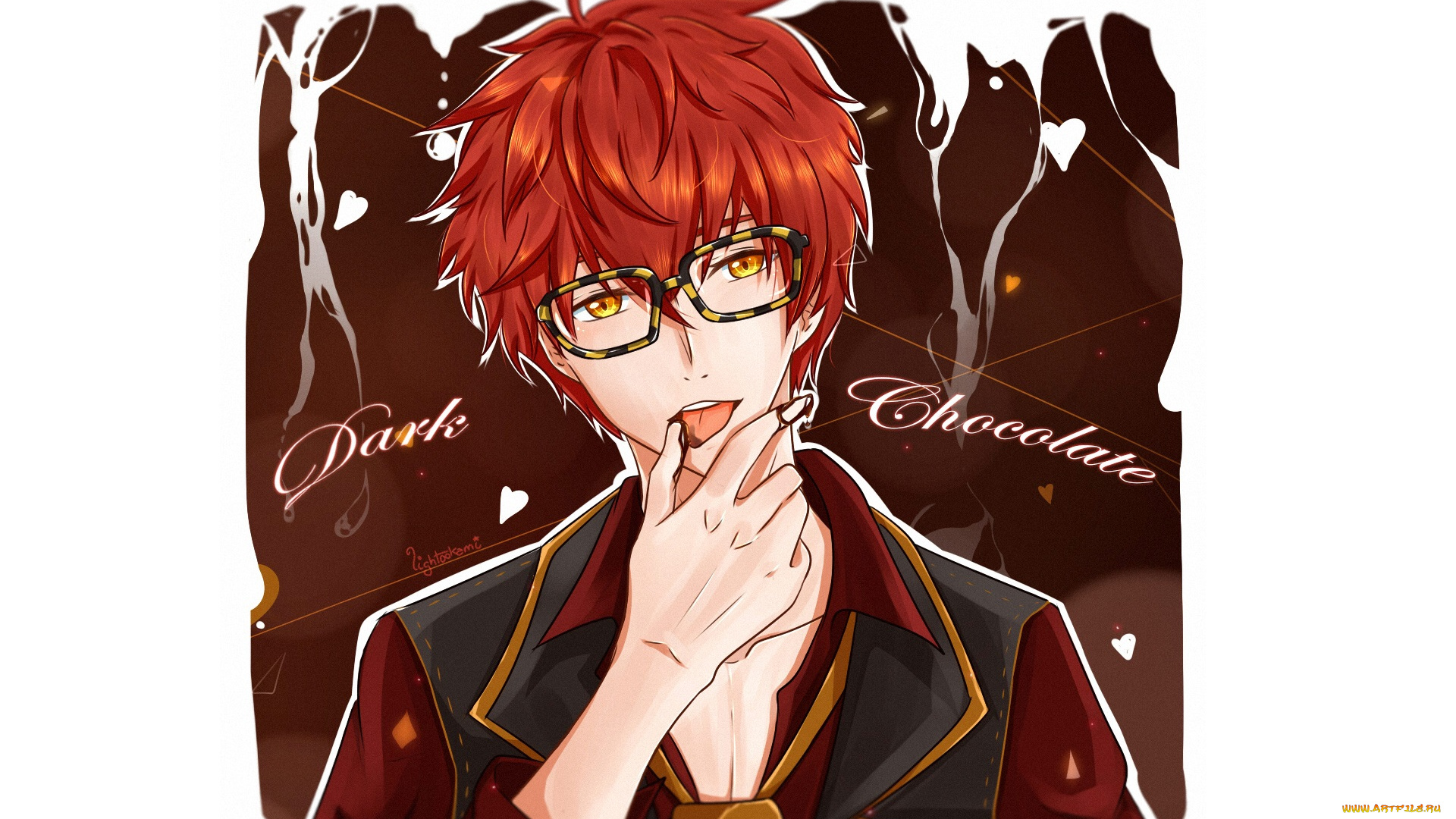 аниме, mystic, messenger, парень