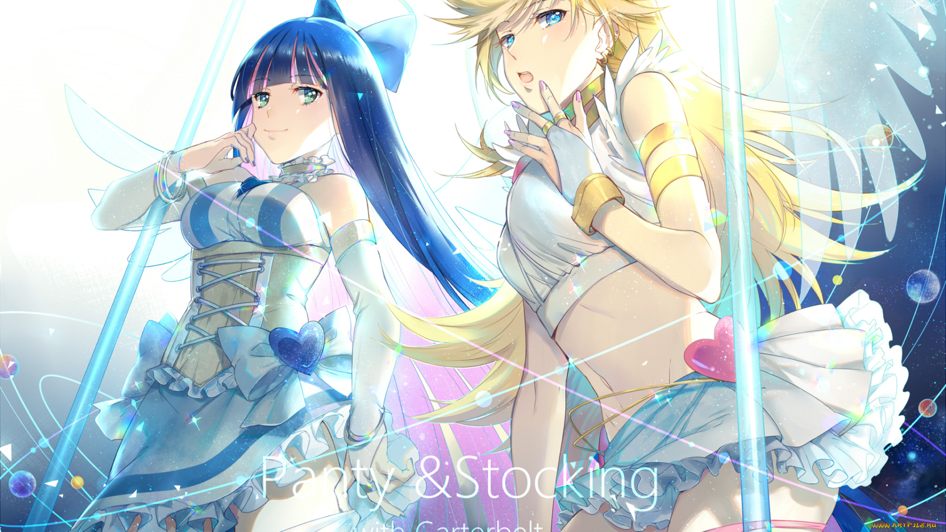 аниме, panty, &, stocking, with, garterbelt, panty, stocking, with, garterbelt