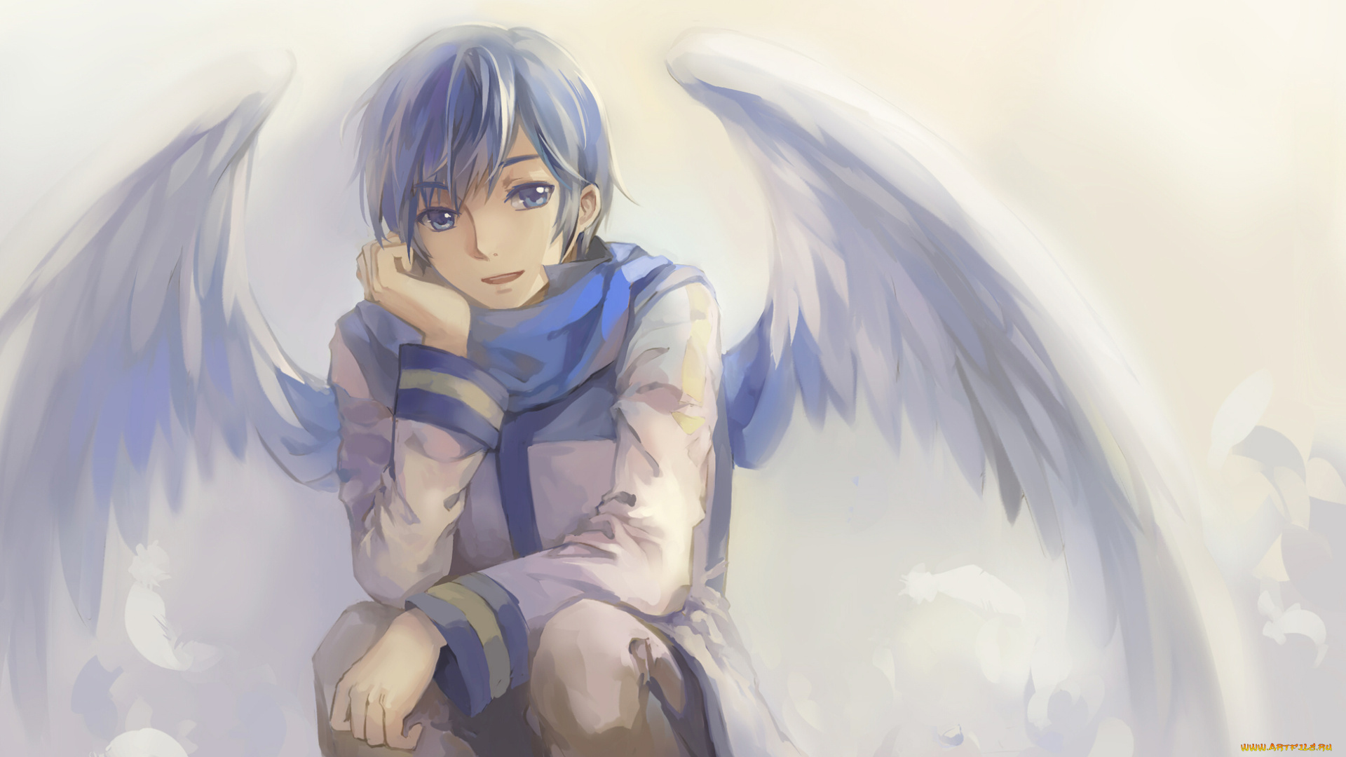 аниме, vocaloid, kaito