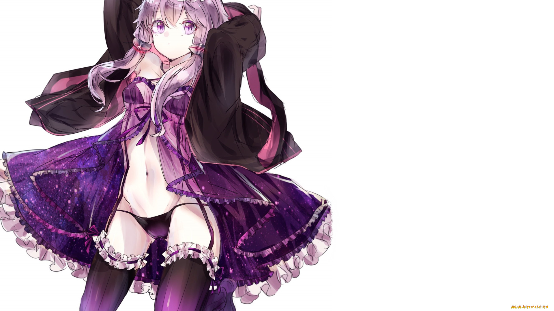 аниме, vocaloid, yuzuki, yukari