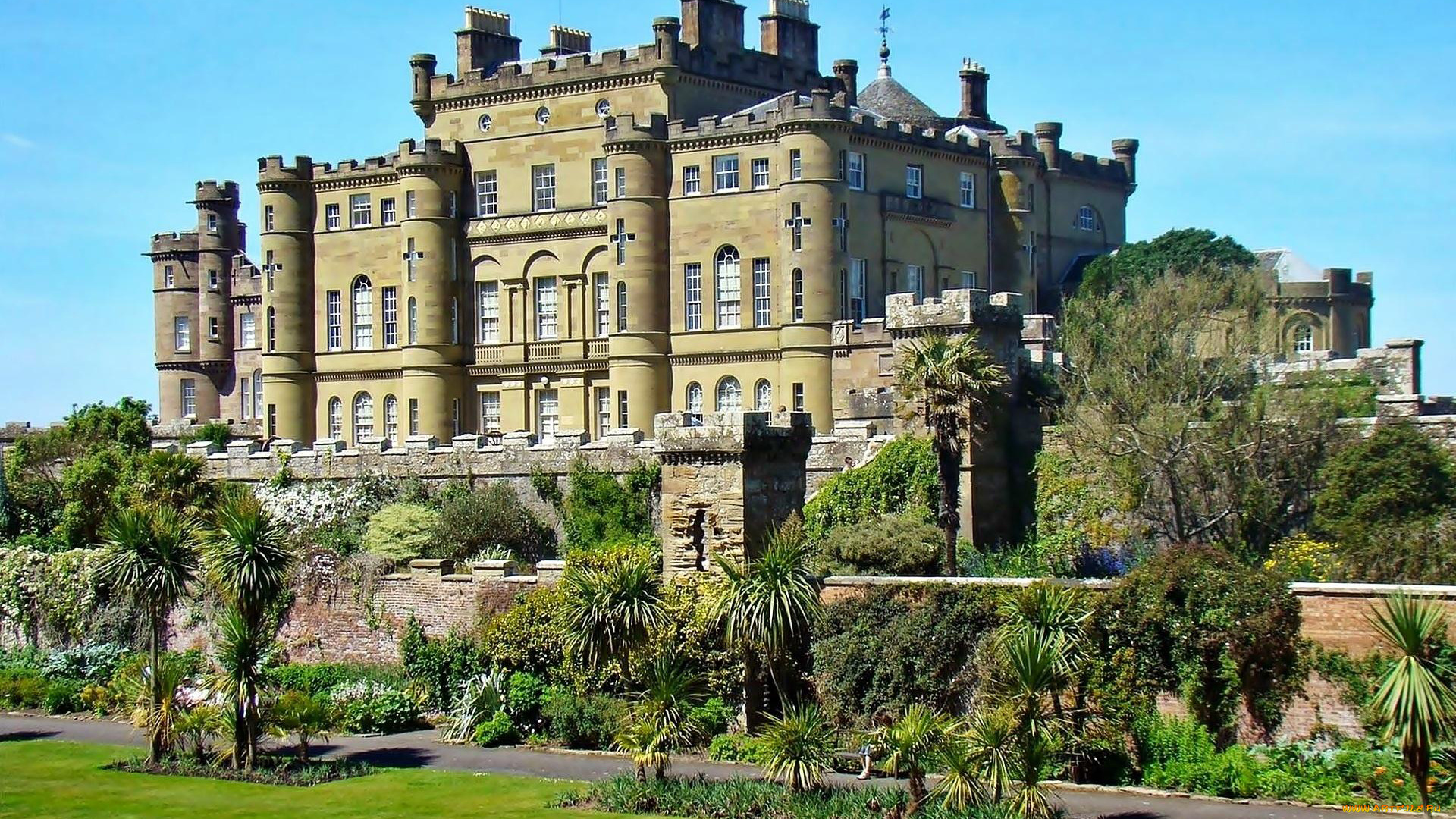 culzean, castle, шотландия, города, замки, англии, culzean, castle